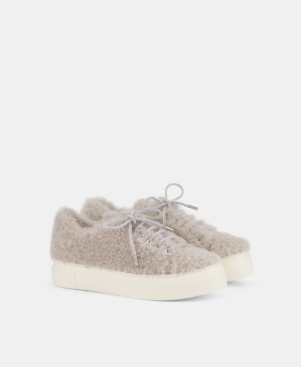 Agl Sneaker in pelliccia Crema Elda Promozione