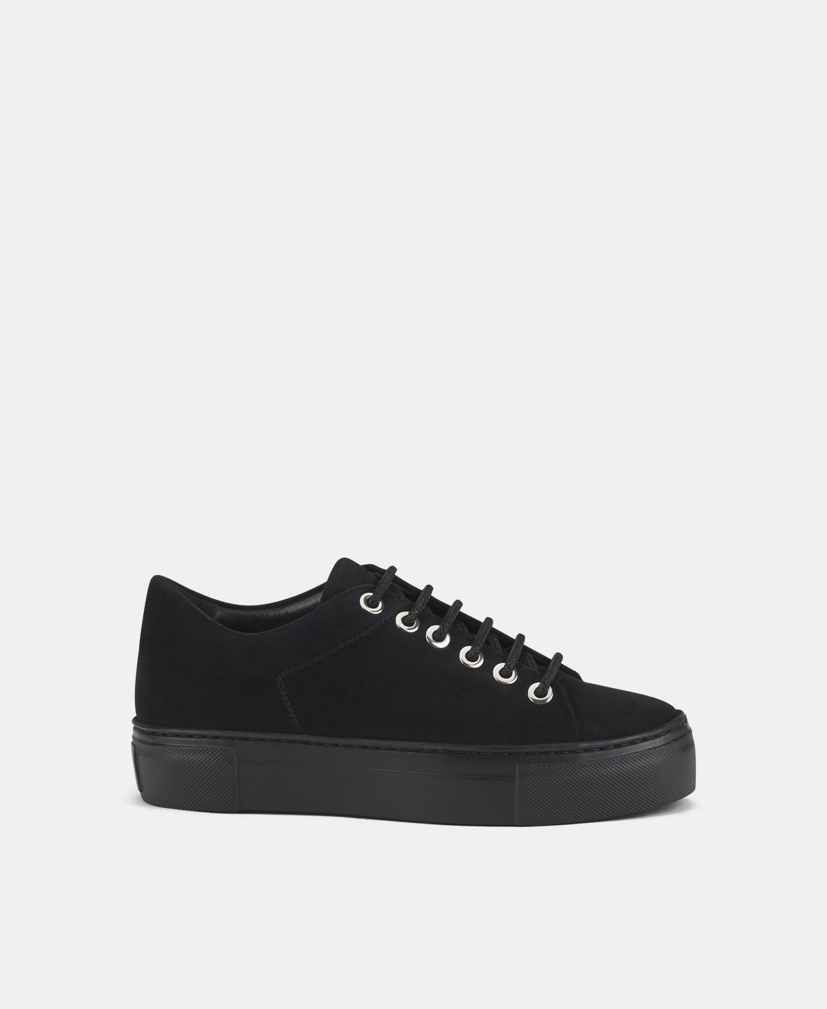 Agl Sneaker in velour Nero Crystal