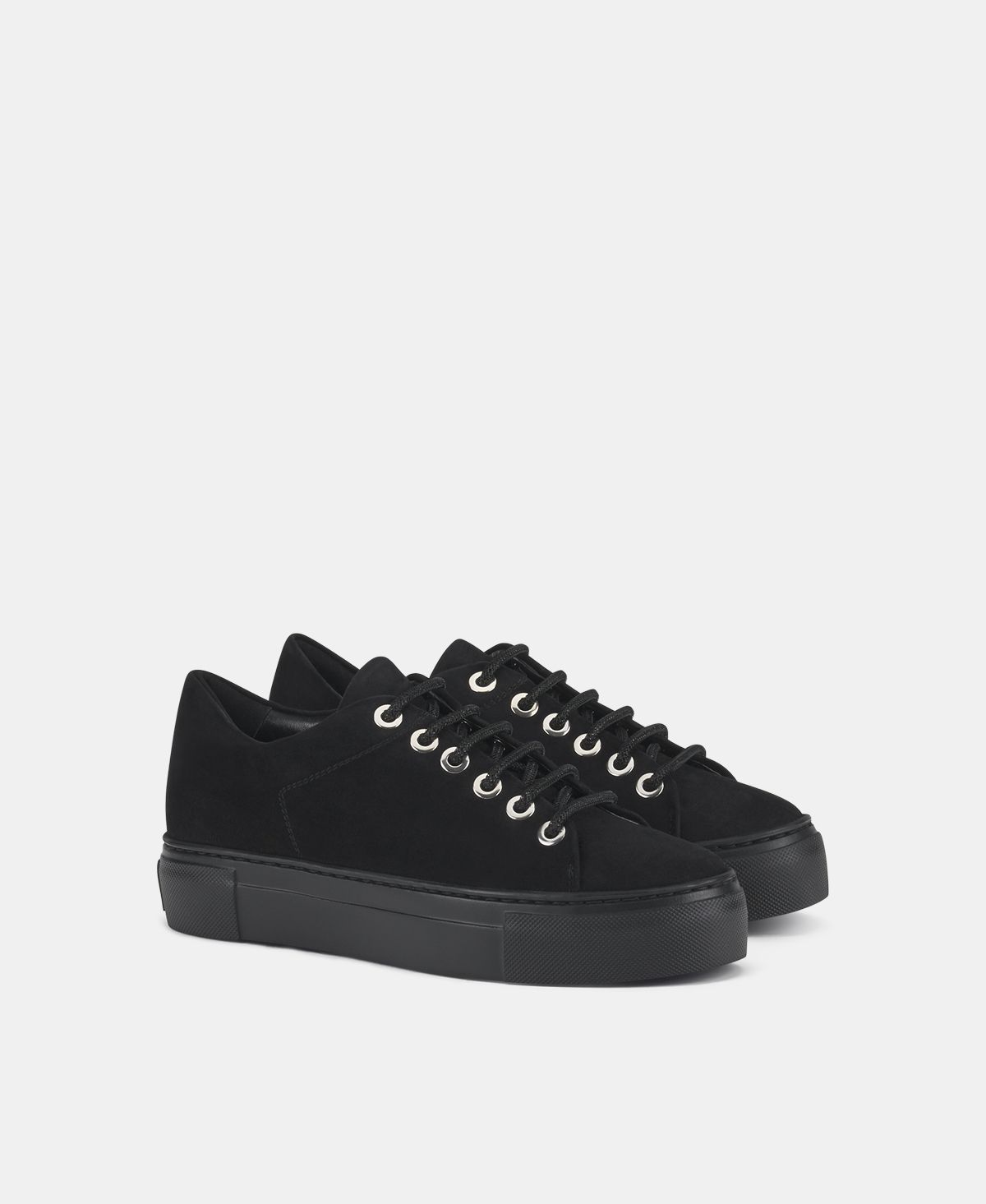 Agl Sneaker in velour Nero Crystal Pezzi Unici