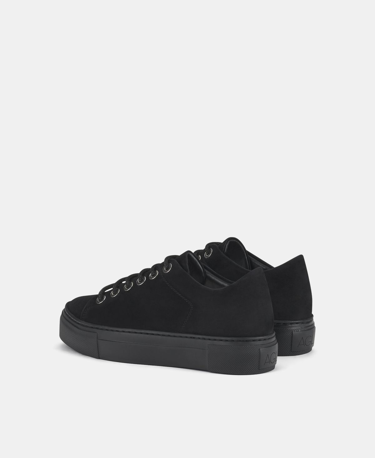 Agl Sneaker in velour Nero Crystal Pezzi Unici