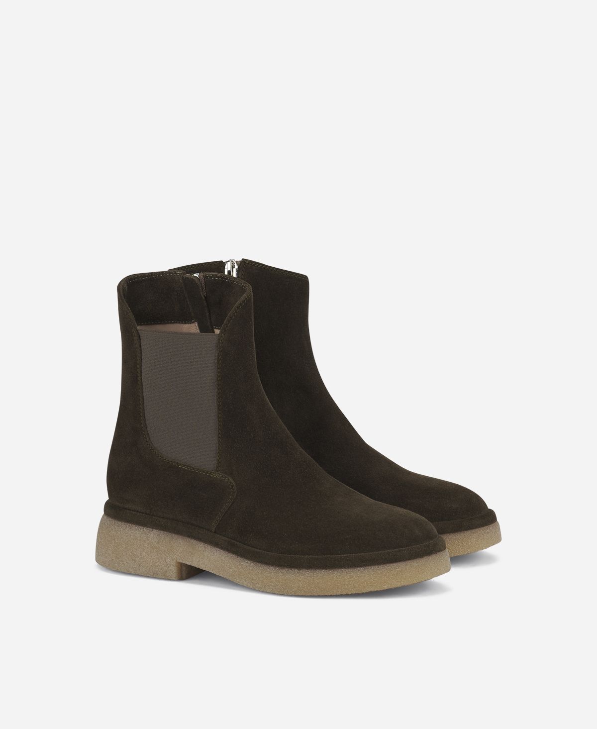 Agl Stivaletto con zip ed elastico Brown Alison R Beat Ultimo giorno