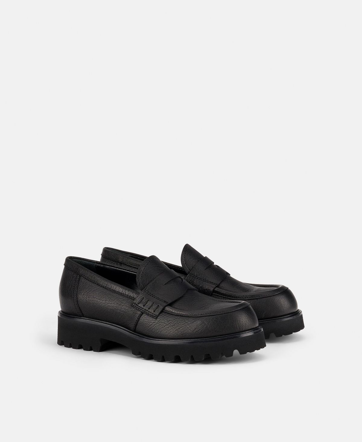 Agl Mocassino con suola chunky Nero Goldie In Vendita