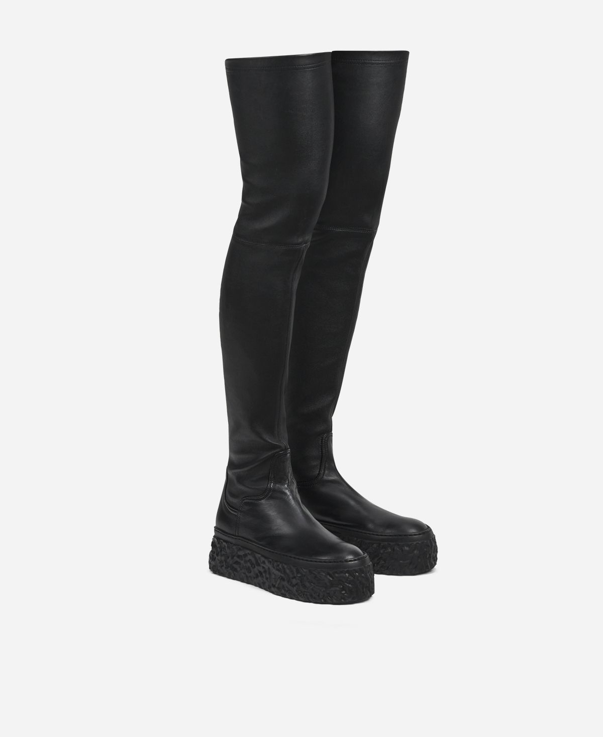 Agl Stivale cuissard stretch Nero Magma Boot Saldi Di Fabbrica