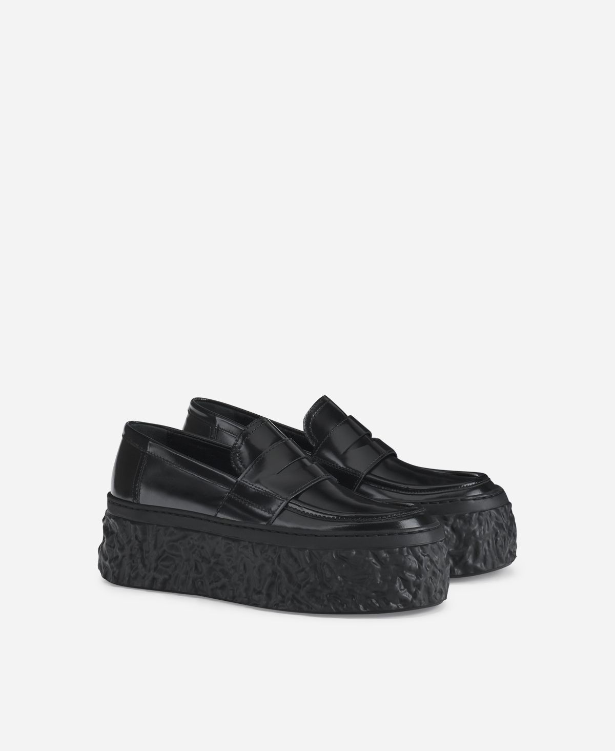 Agl Mocassino con platform Nero Magma Moc Vendite Flash