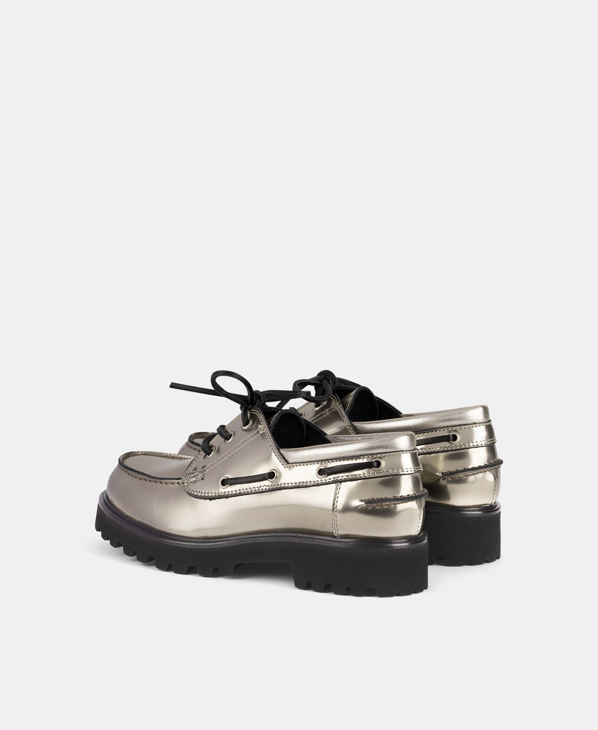 Agl Stringata metal Platino Goldie Barca Negozio