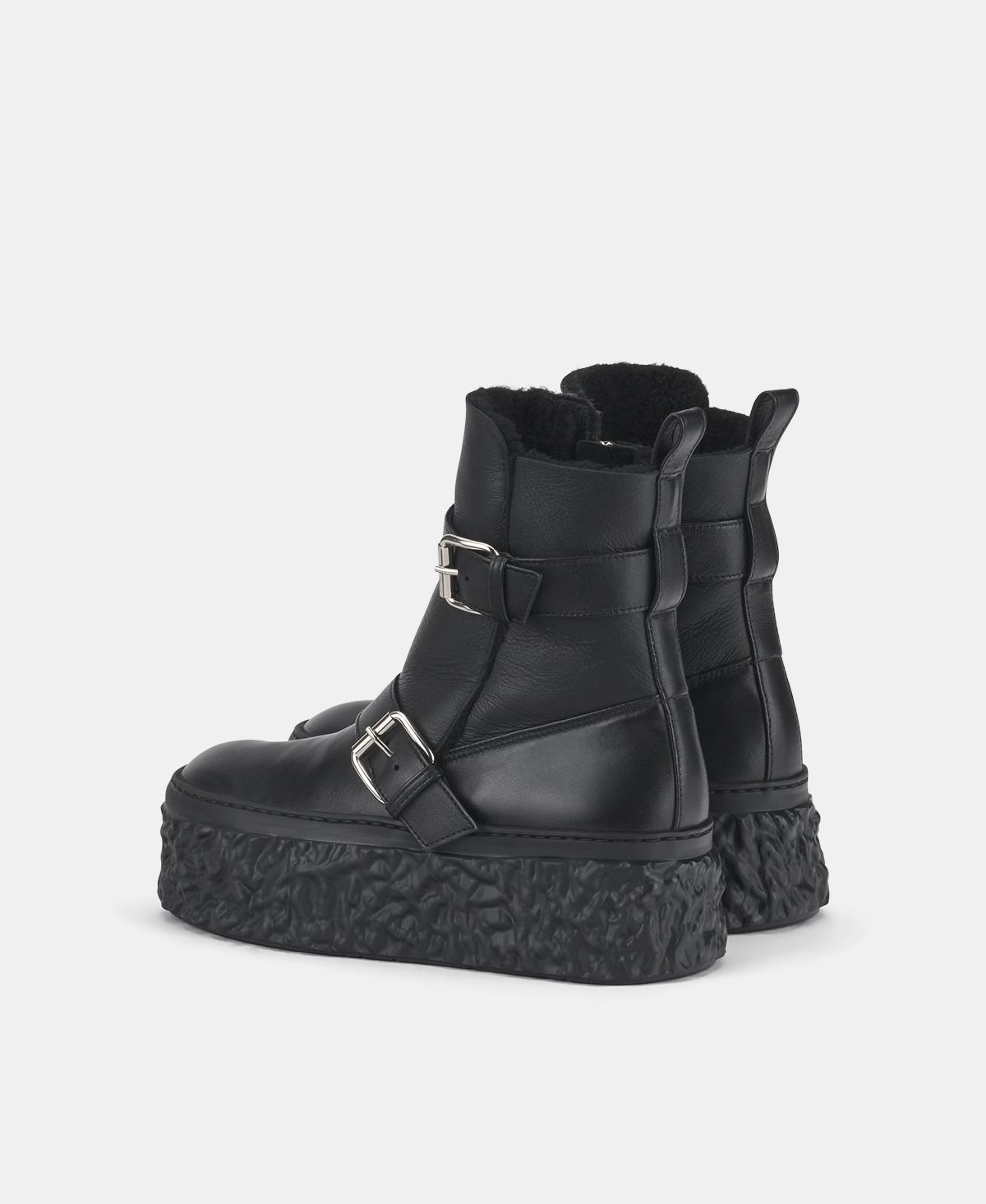 Agl Stivaletto con montone Nero Magma Biker 2025