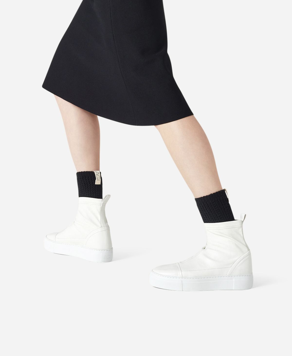 Agl Sneaker stretch Bianco IRENE In Linea