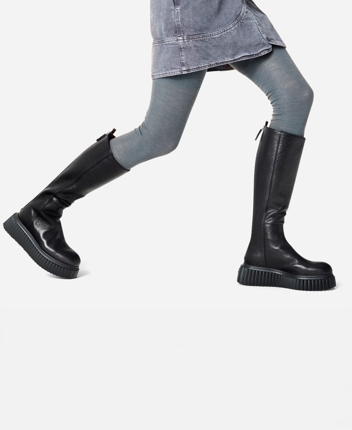 Agl Stivale in pelle Nero MILAGROS BOOT Vendita