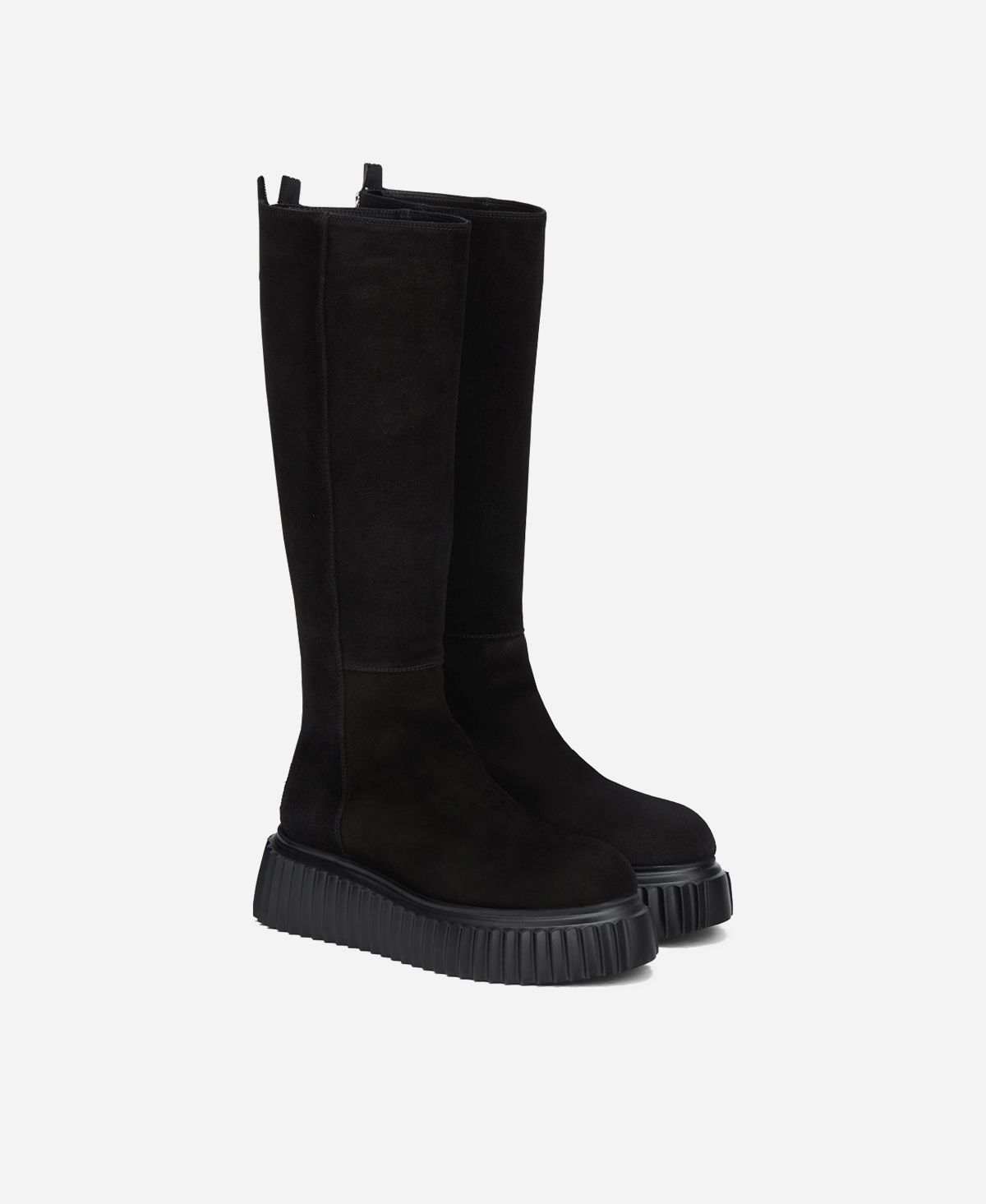 Agl Stivale in velour Nero MILAGROS BOOT Promozione