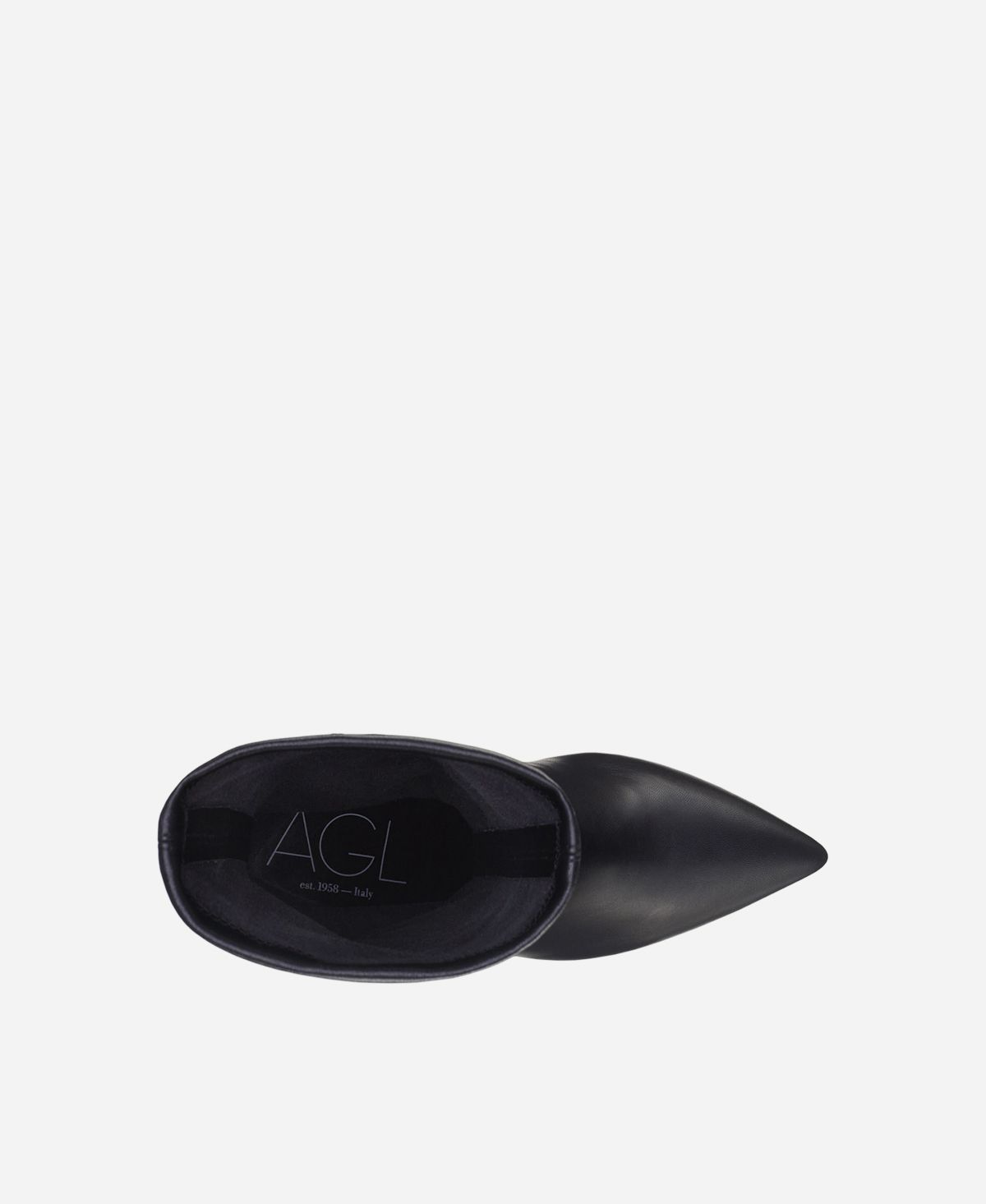 Agl Stivaletto in pelle stretch Nero LILLY Qualità Garantita