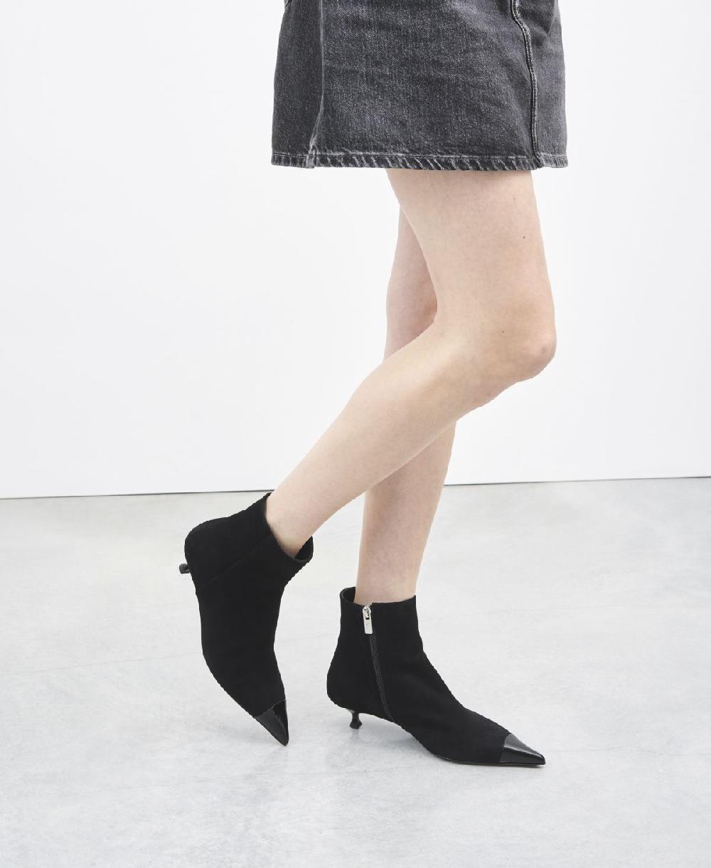 Agl Stivaletto con puntina Nero Lenor Bootie Bi Promozione Limitata