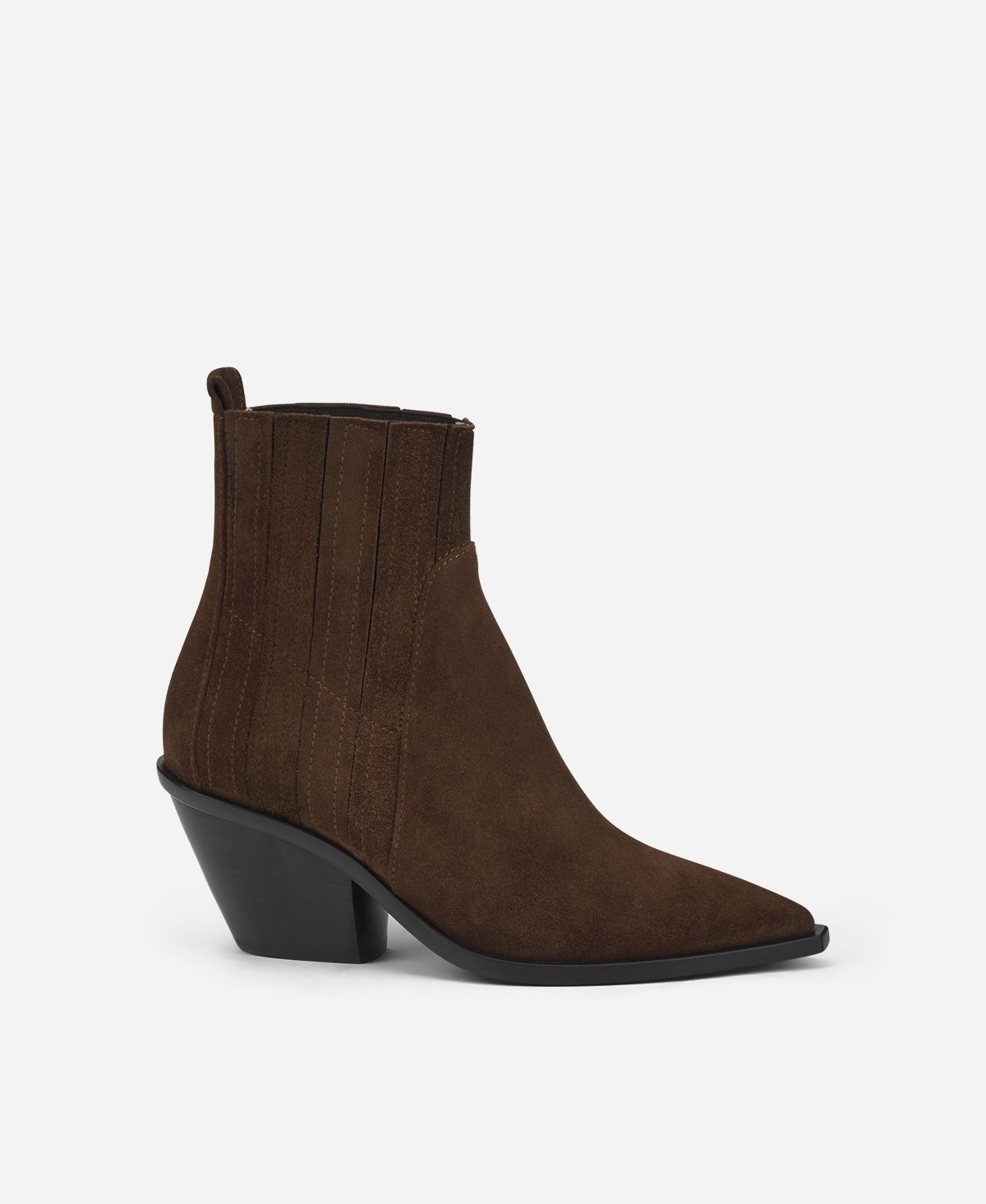 Agl Texano in velour Cuoio Roberta Beat