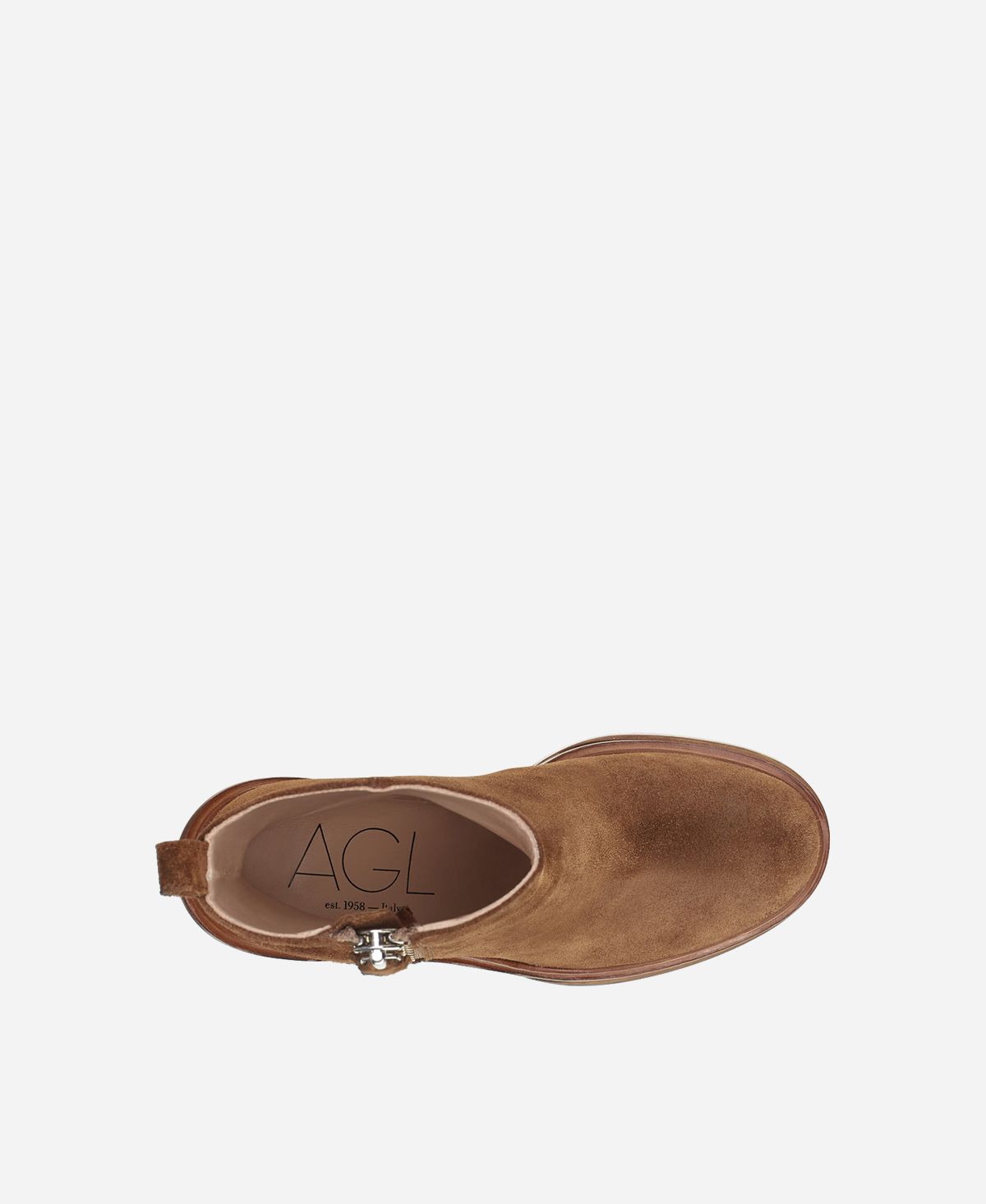 Agl Stivaletto in velour Cuoio Tora Novità