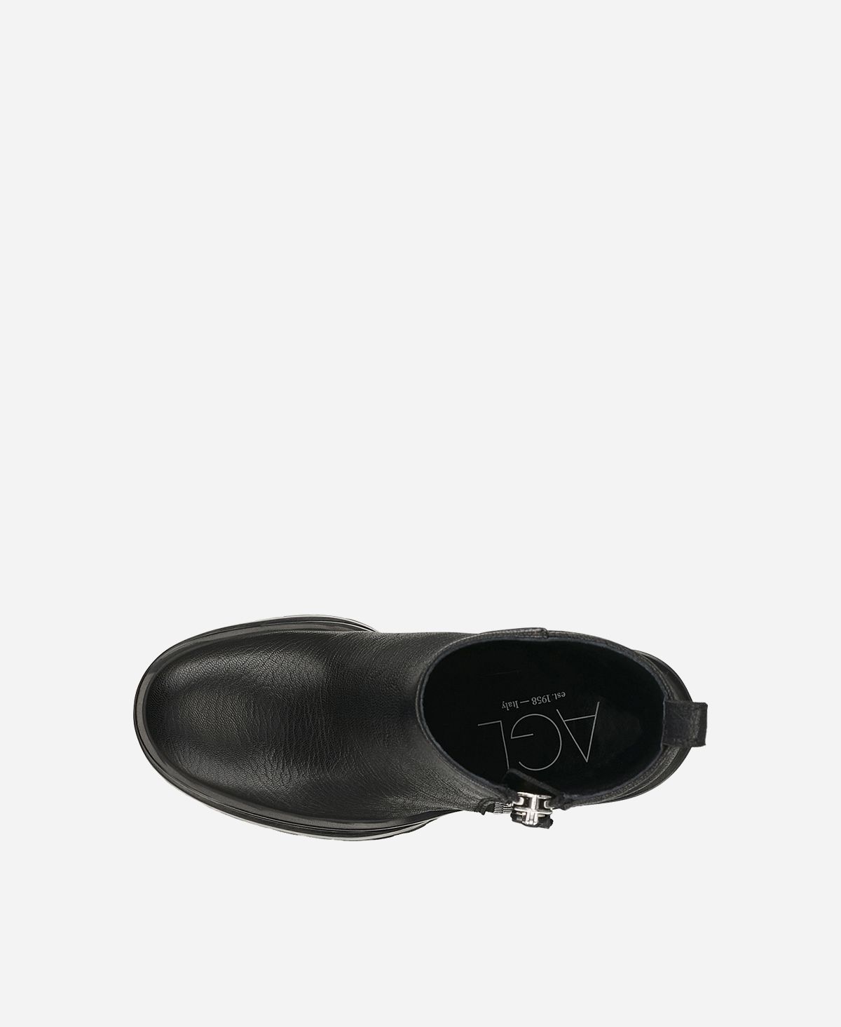 Agl Stivaletto in pelle Nero Tora Sconto