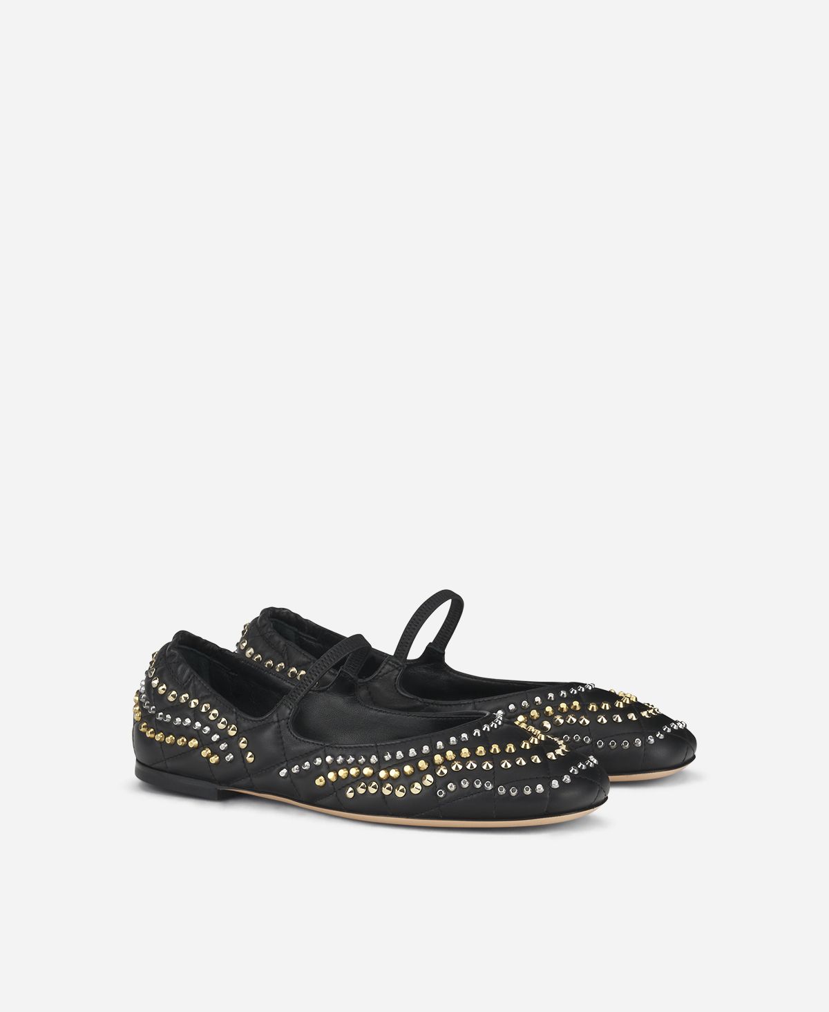 Agl Ballerina con borchie Nero Iris Studs Economico
