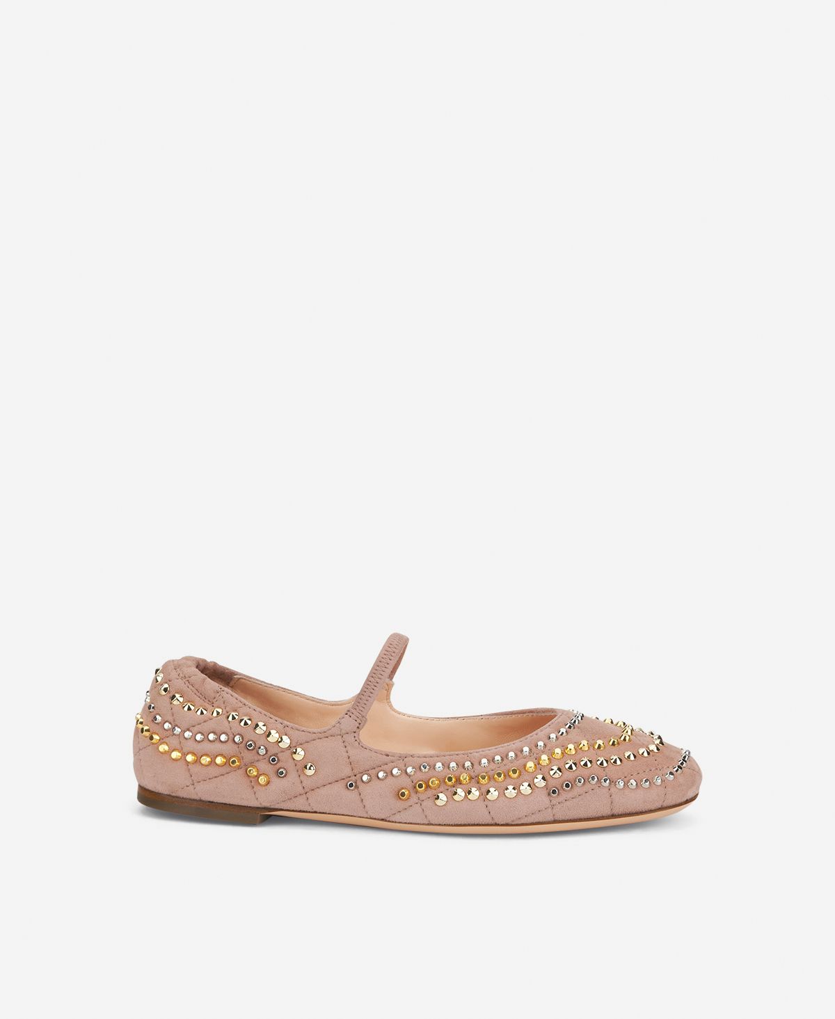 Agl Ballerina con borchie Rosa cipria Iris Studs Online