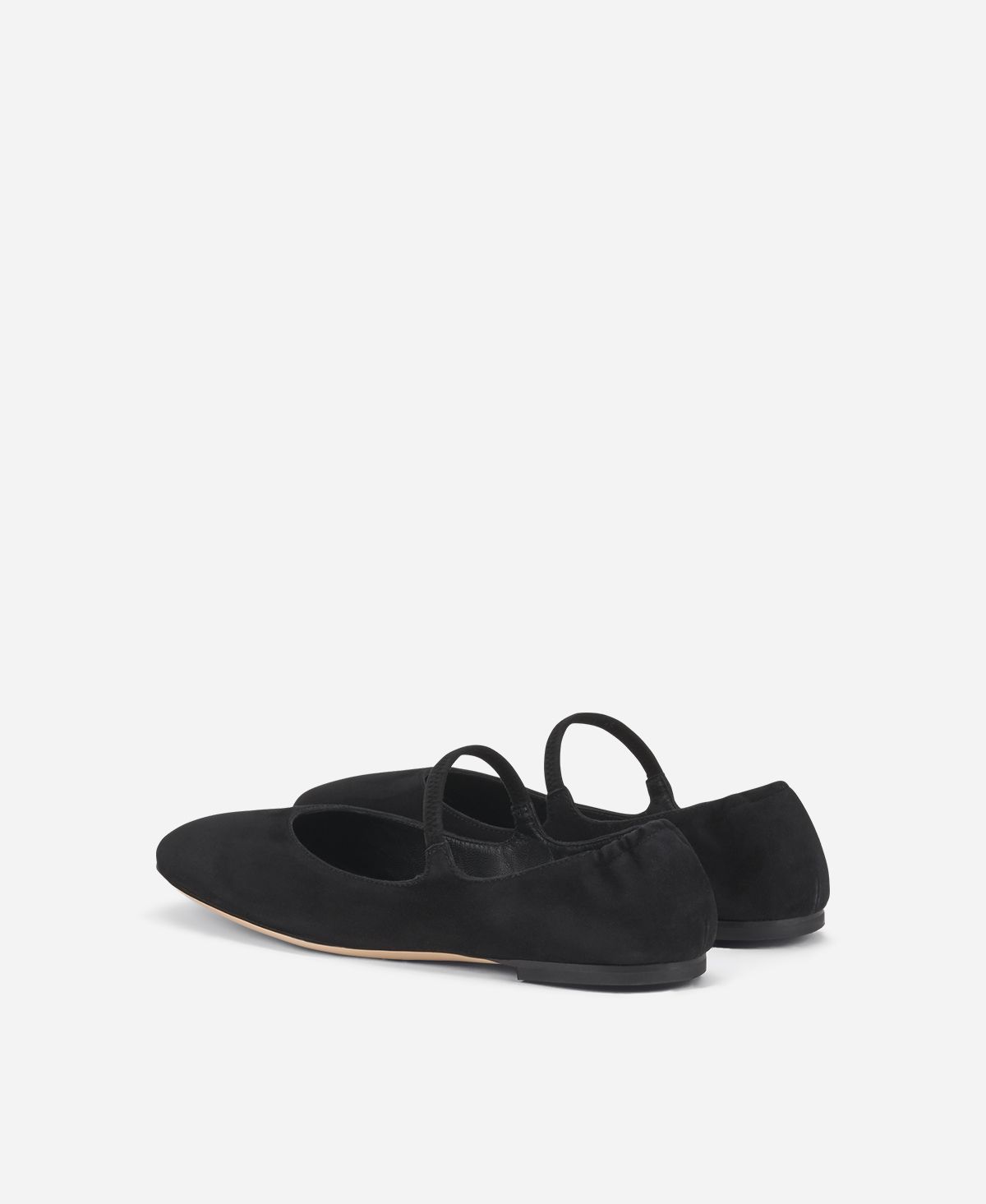 Agl Ballerina in velour Nero Iris Outlet
