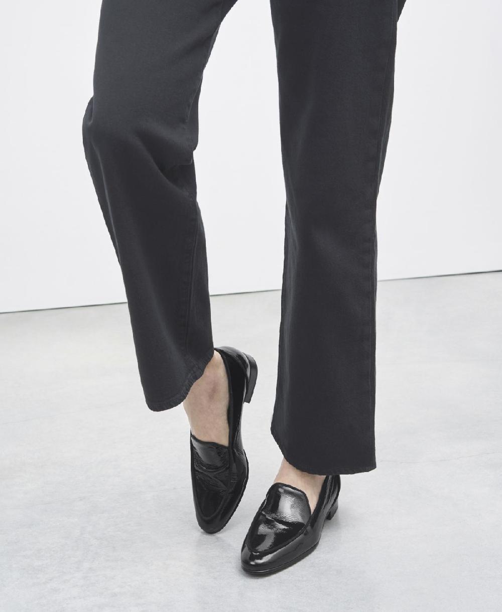 Agl Loafer con profili in suede Nero Costanza Edge Hotsell