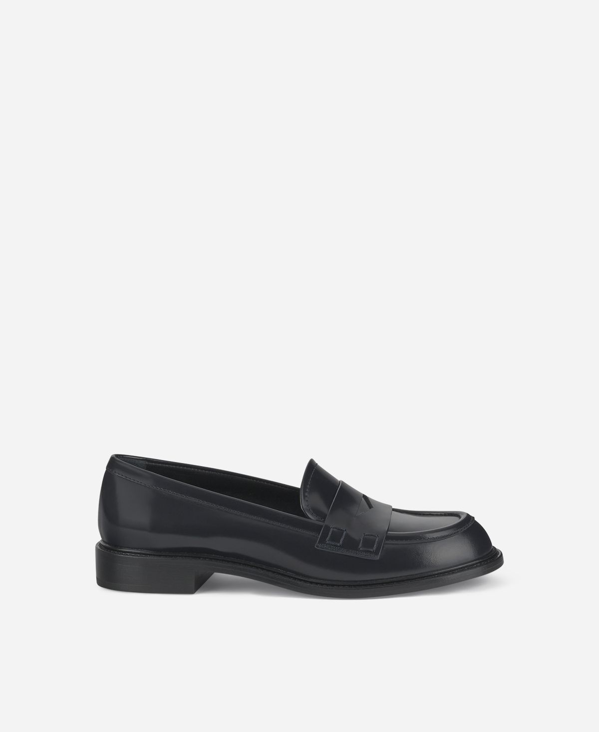 Agl Mocassino in pelle Blu notte Olivia