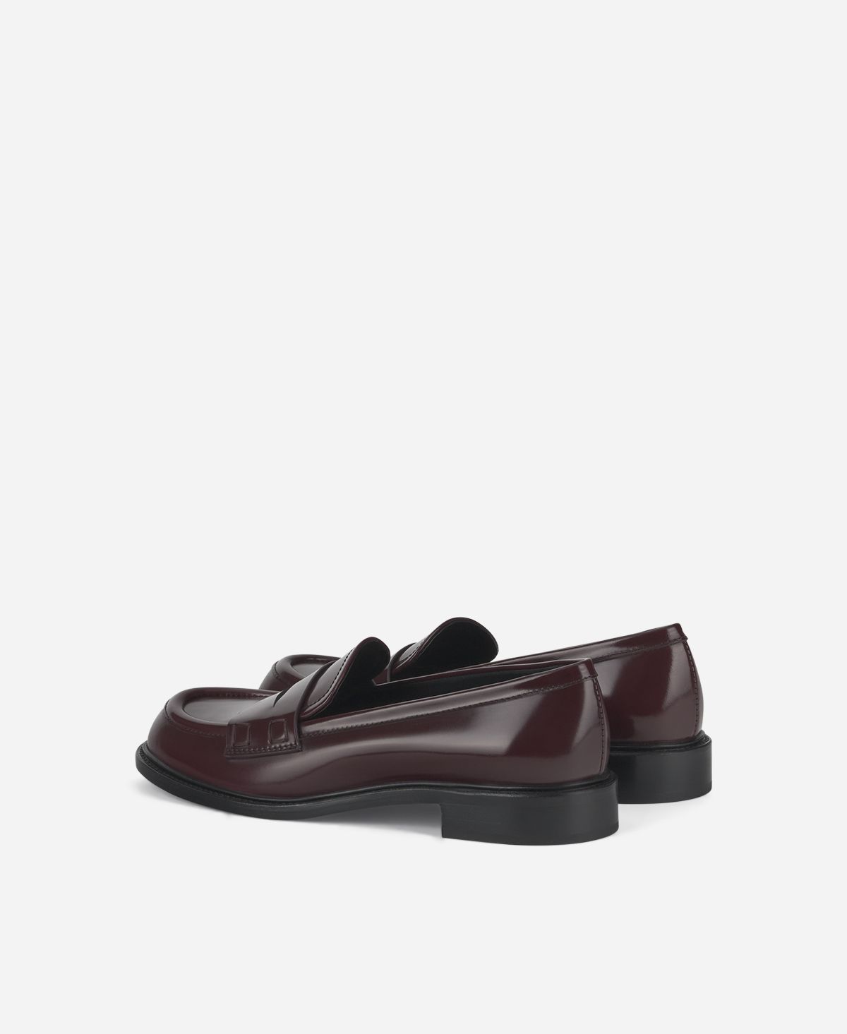 Agl Mocassino in pelle Bordeaux Olivia Vendite Flash