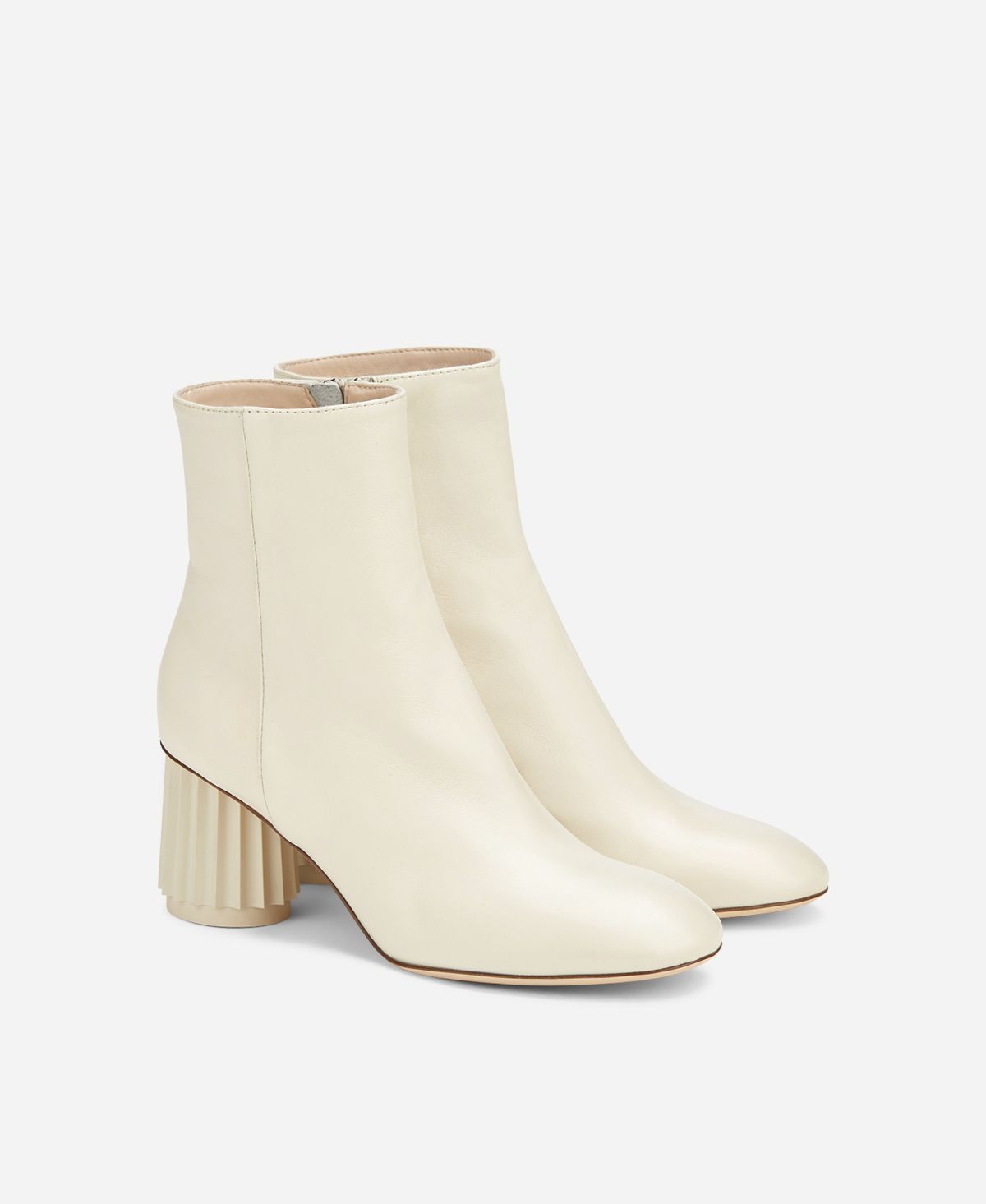 Agl Stivaletto con tacco design Crema Dorica M Bootie Negozi Online