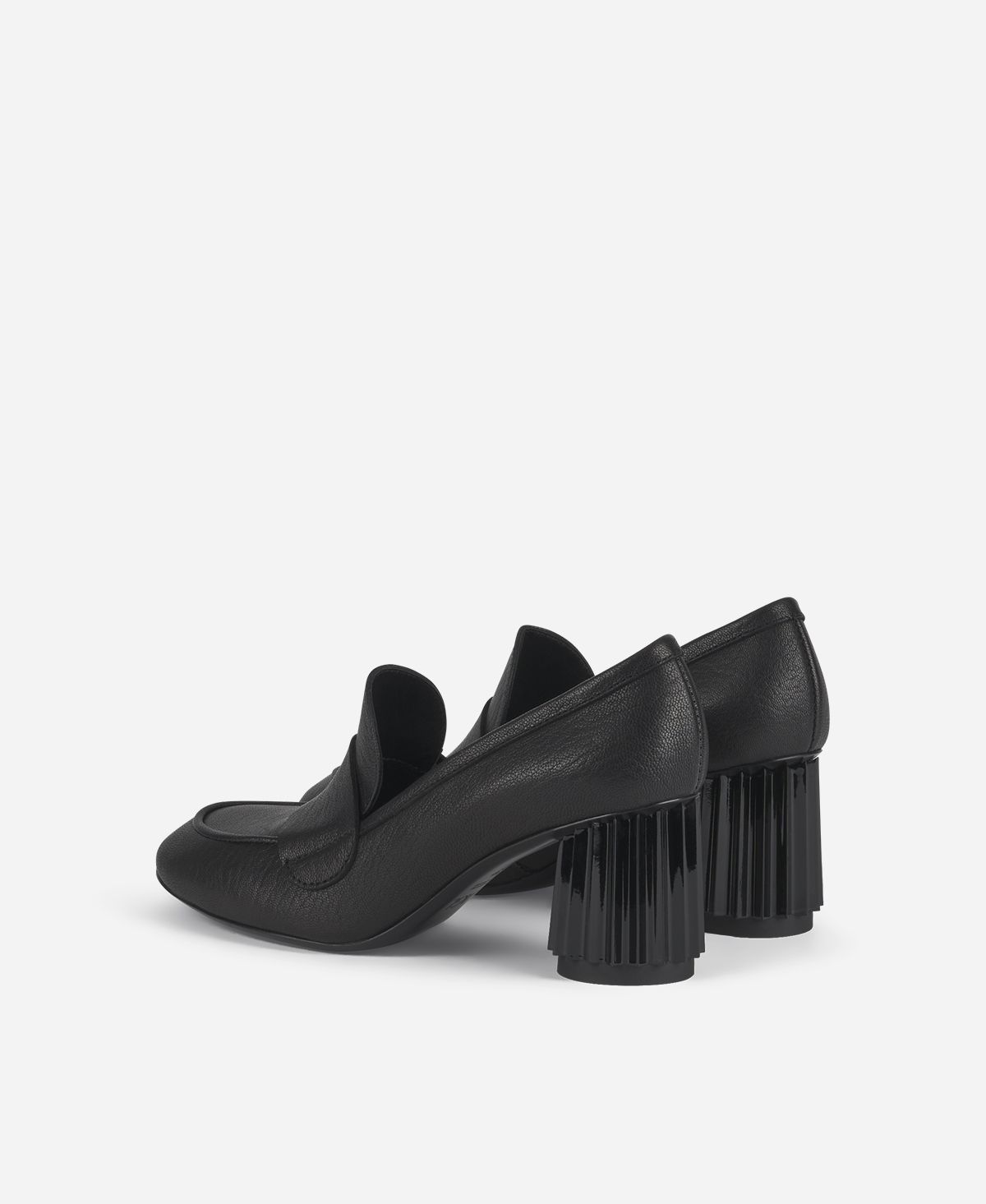 Agl Mocassino con tacco Nero Dorica M Moc Acquista Ora