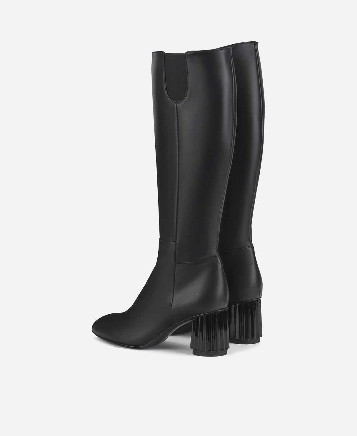 Agl Stivale con tacco Nero Dorica M Boot Consegna Veloce