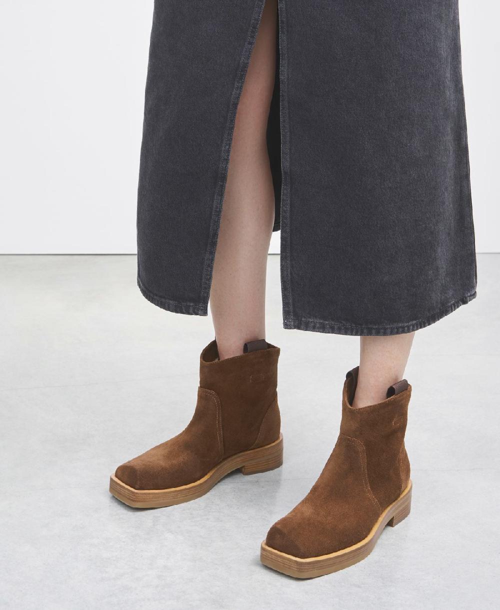 Agl Stivaletto texano Cuoio Rina Low Fino Al -60%