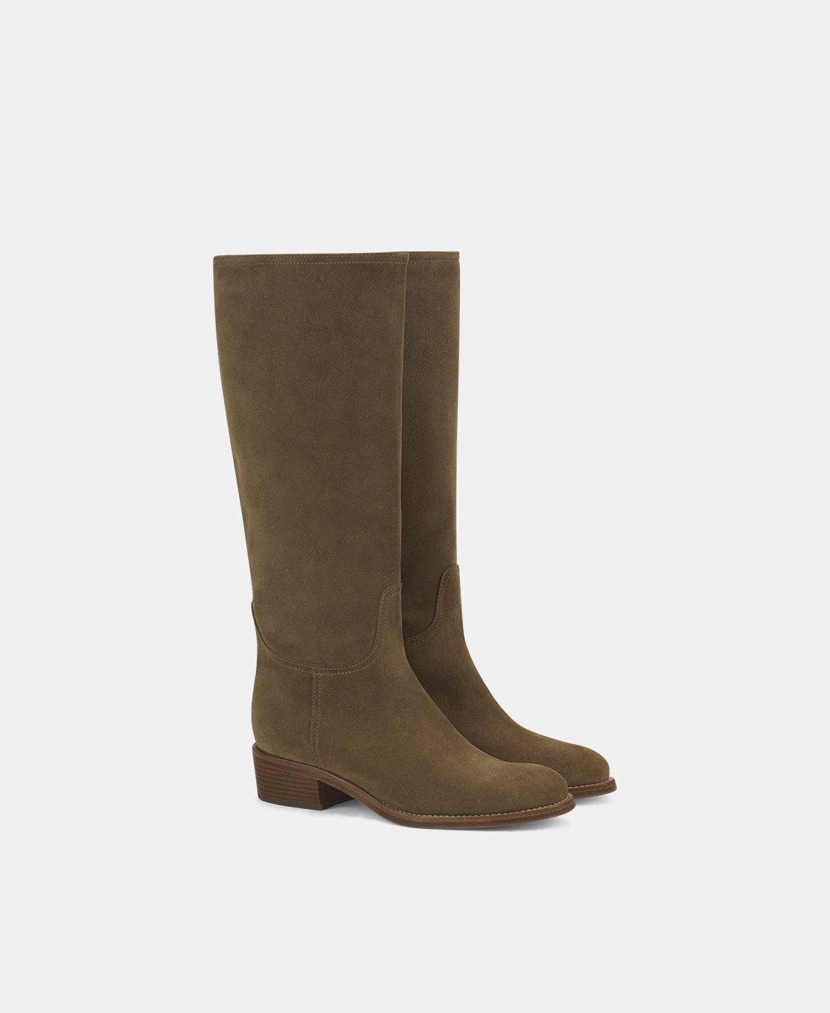 Agl Stivale in velour waterproof Camel Georgia Shopping Online