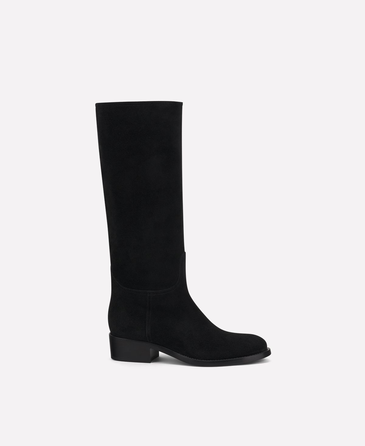 Agl Stivale in velour waterproof Nero Georgia