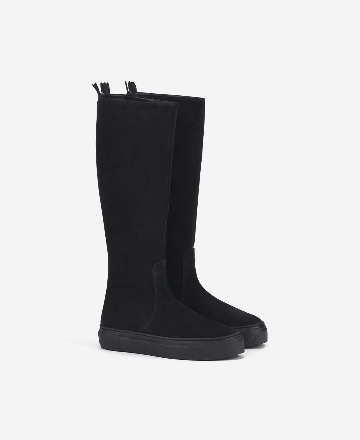 Agl Stivale sportivo in velour Nero Meghan Boot Sconto