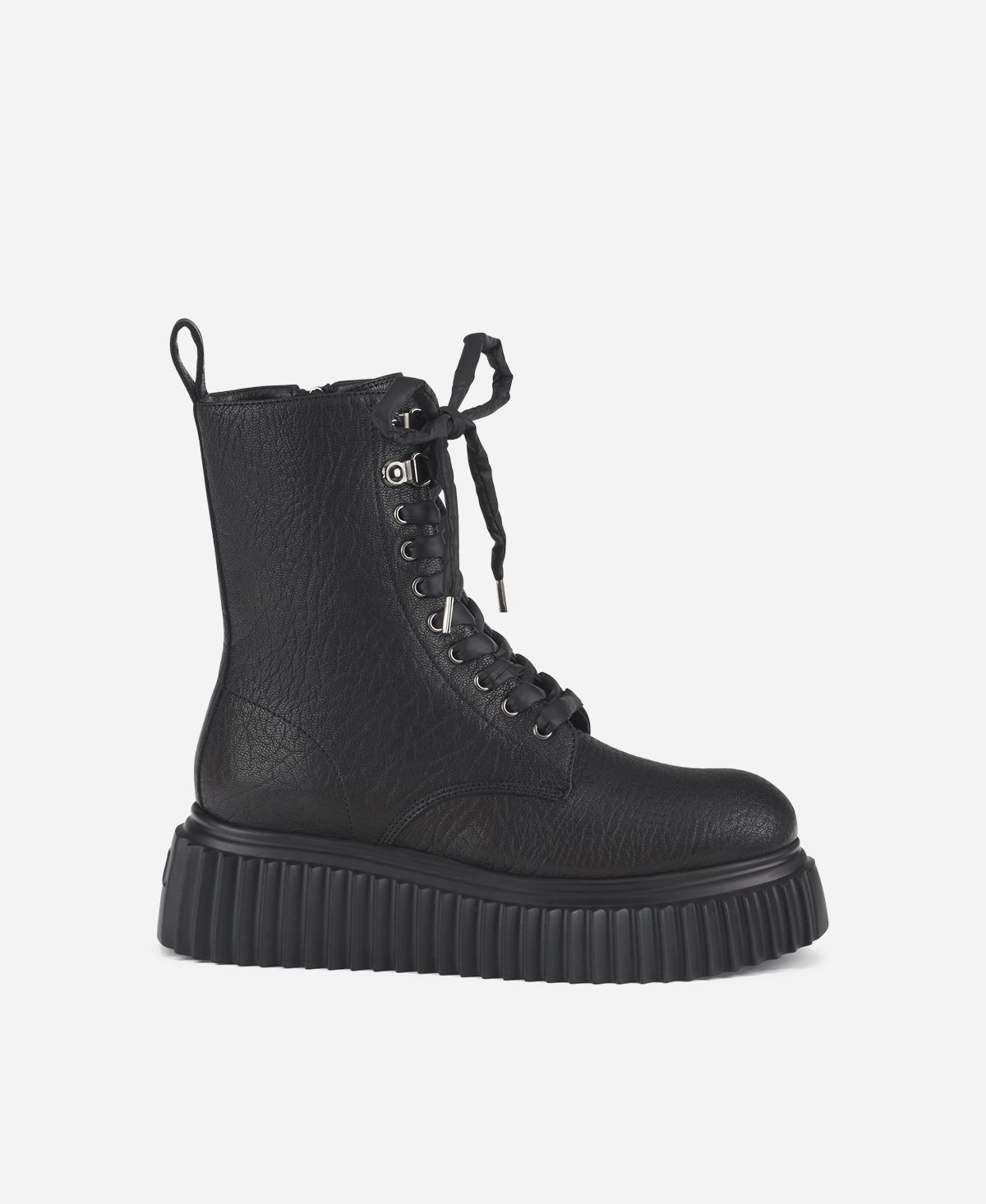 Agl Biker in pelle Nero Marina