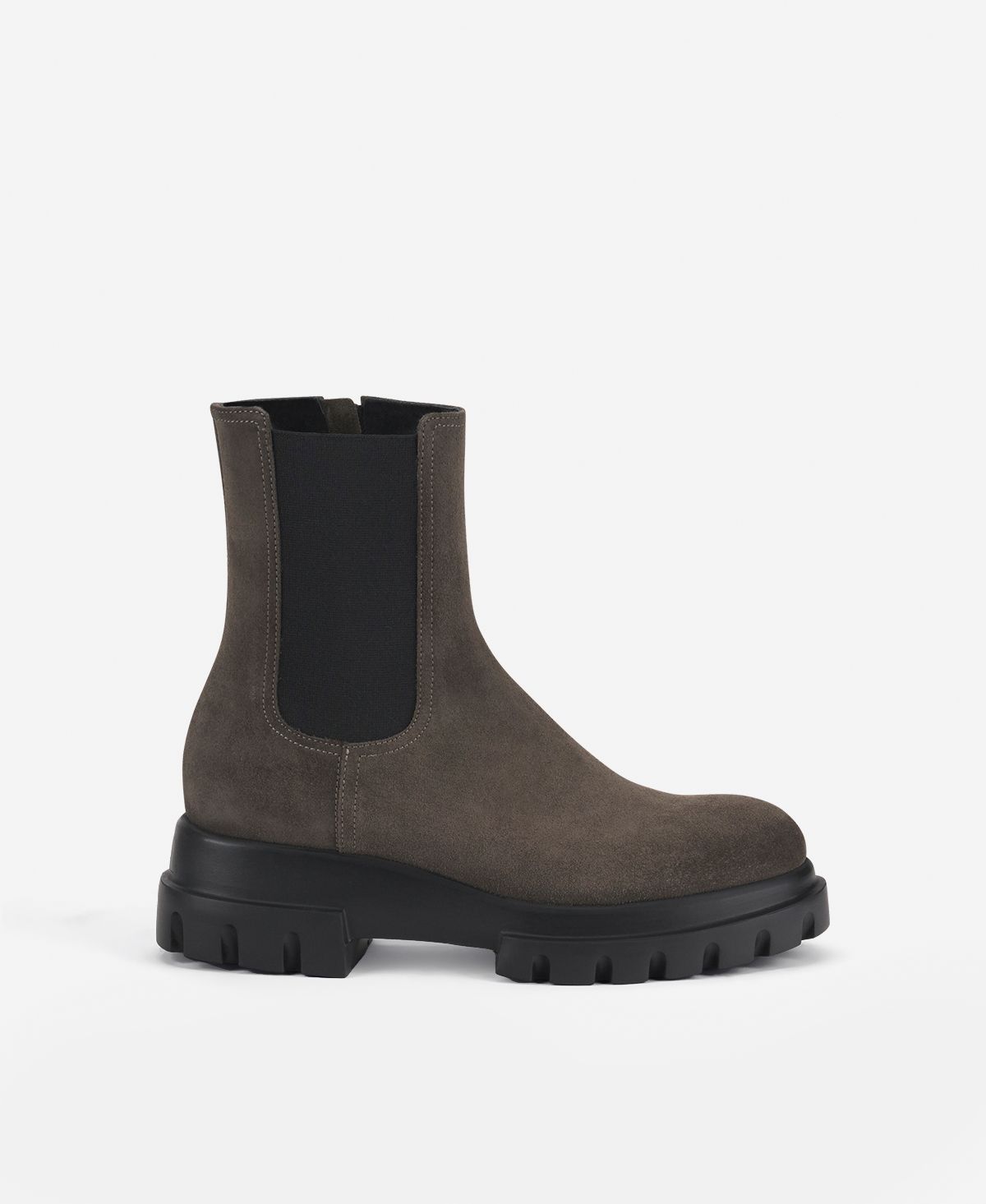 Agl Stivaletto in crosta Grigio Chunky Beat Vendita Calda