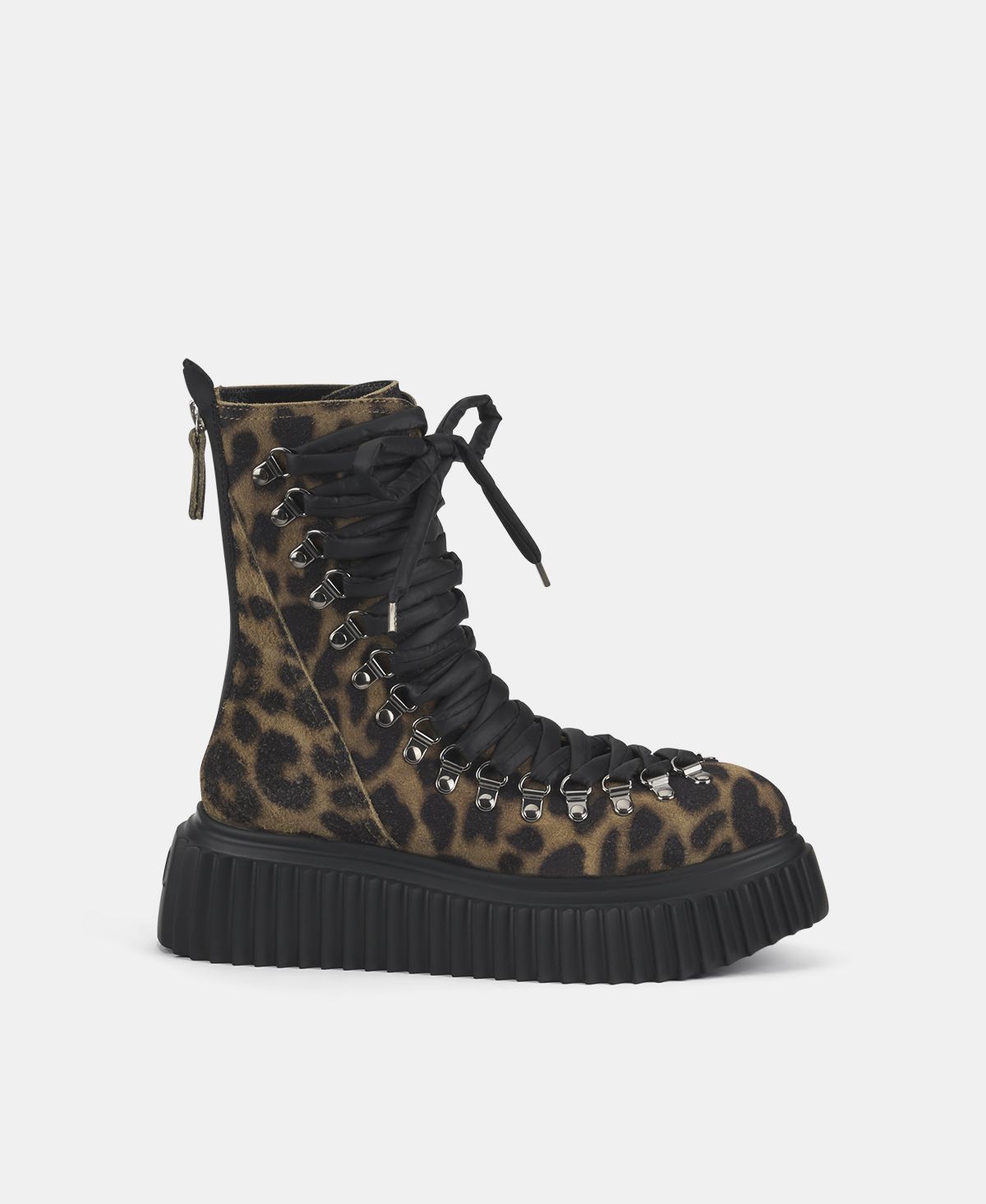 Agl Biker in pelle Stampa leopard Dromo 2025