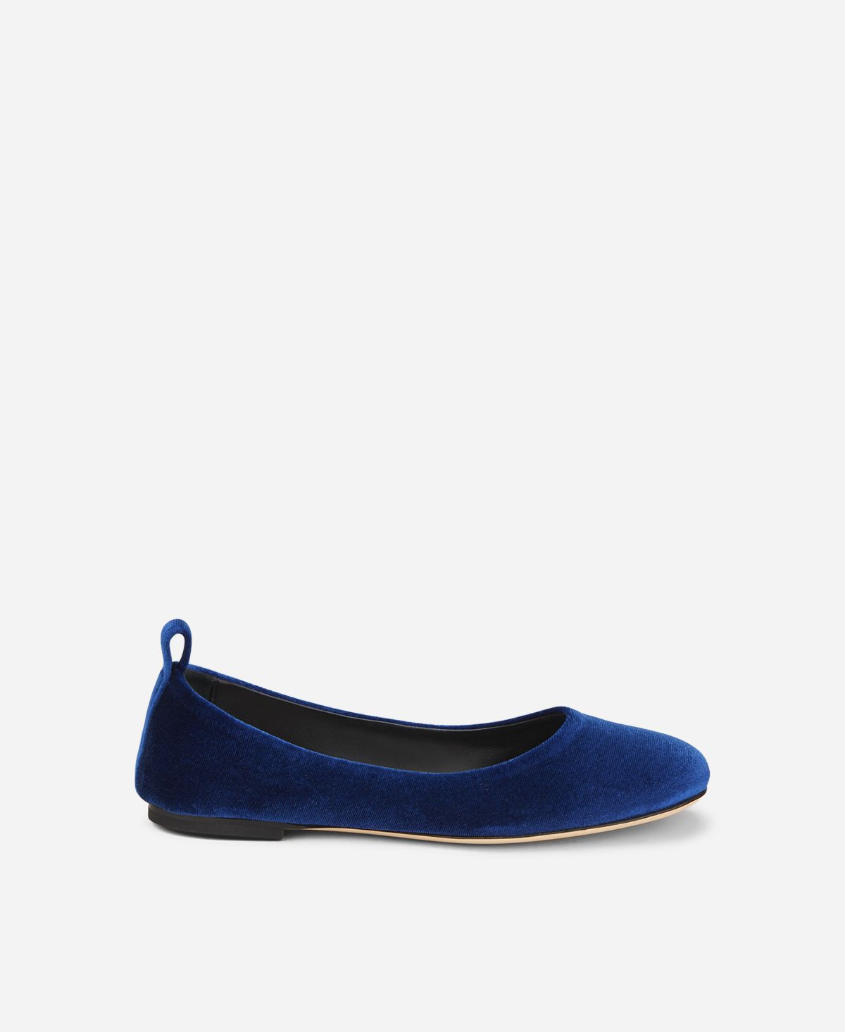 Agl Ballerina in velluto Blu Kim