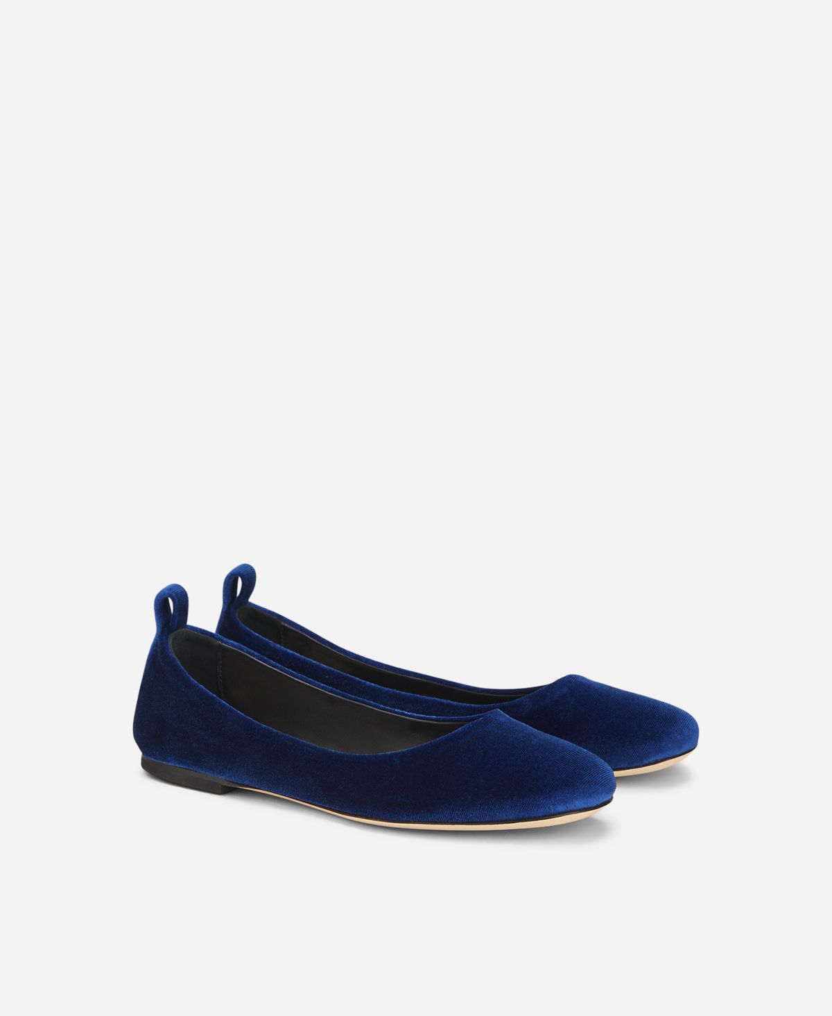 Agl Ballerina in velluto Blu Kim Pezzi Unici
