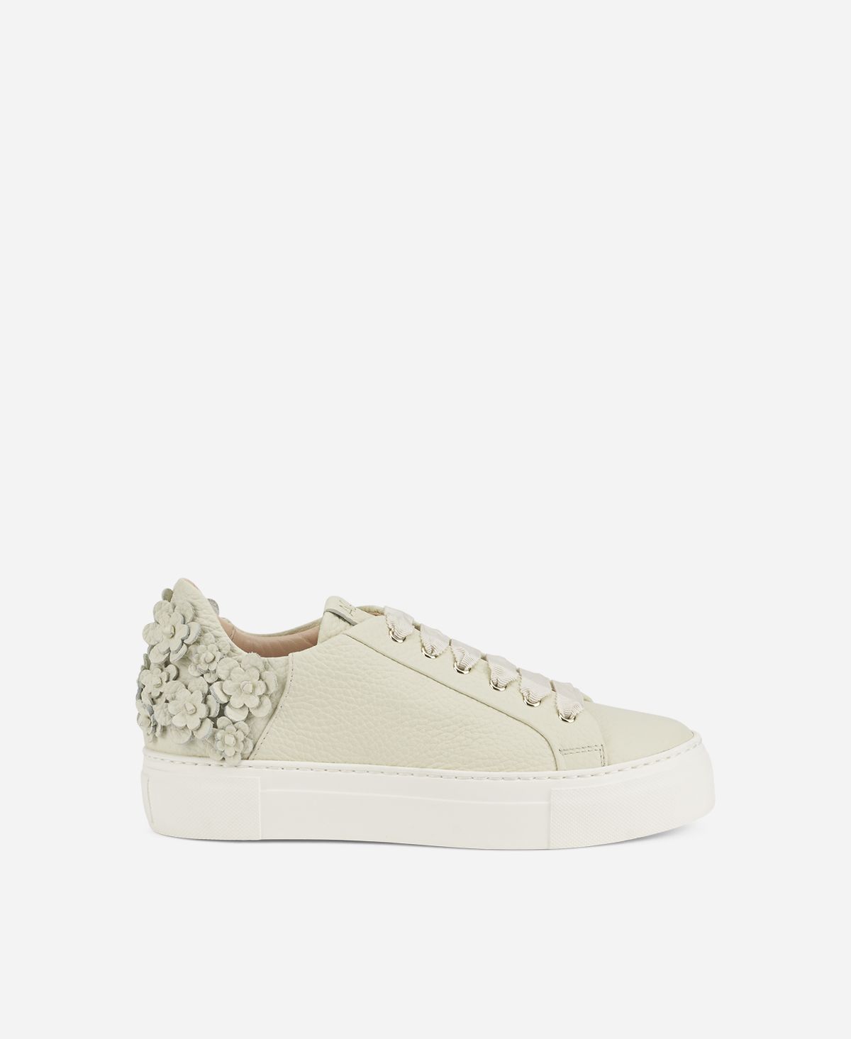Agl Sneaker con fiori Avorio Eugenia