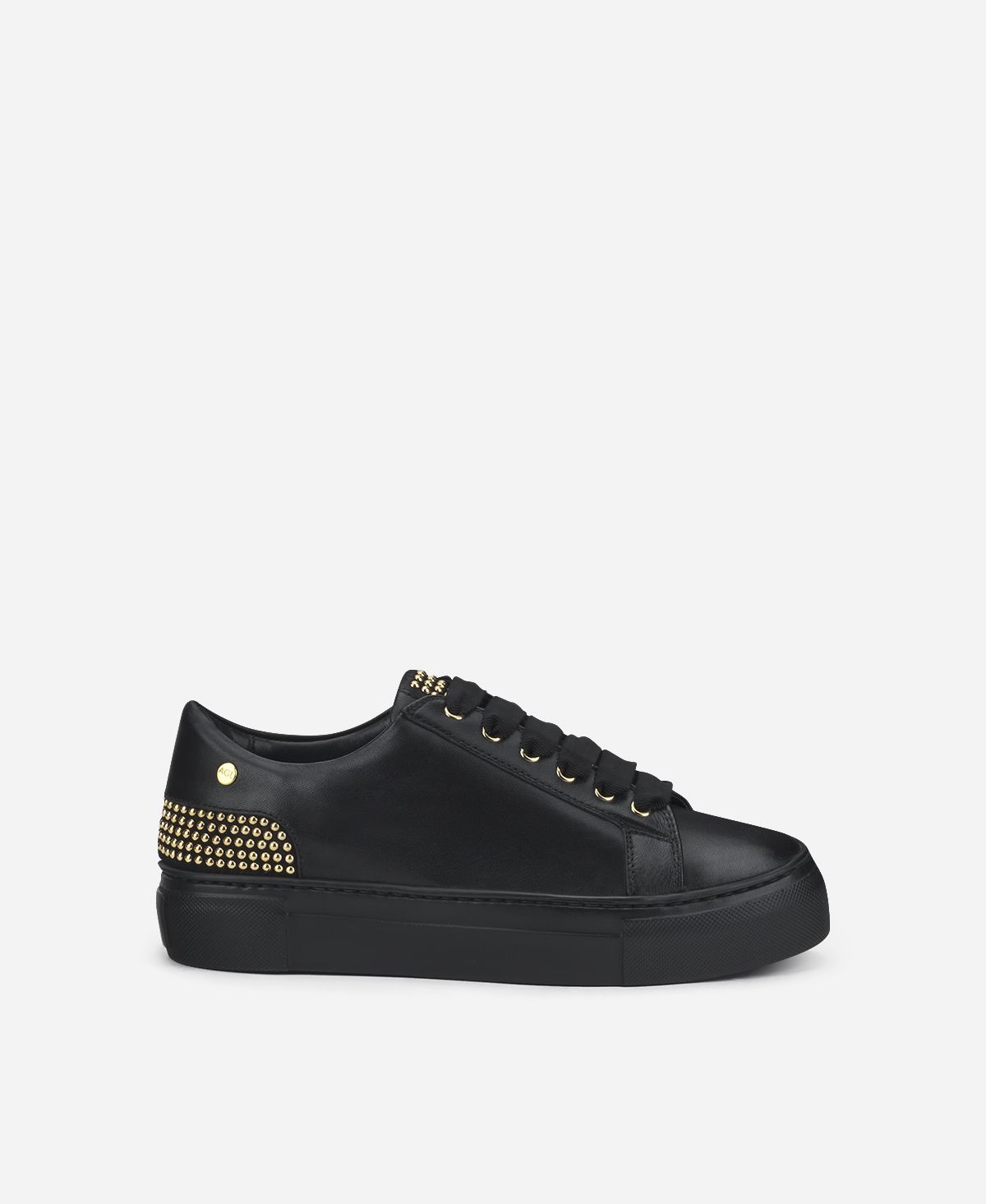 Agl Sneaker con borchie sul tallone Nero Stella