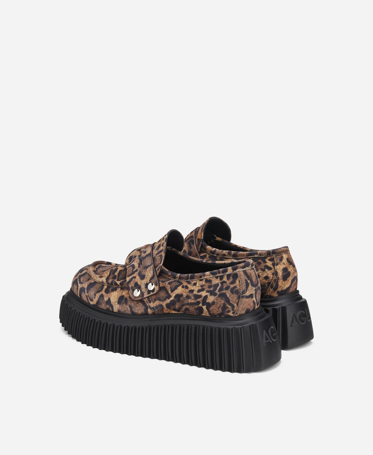 Agl Mocassino chunky Stampa leopard DANY Convenienza