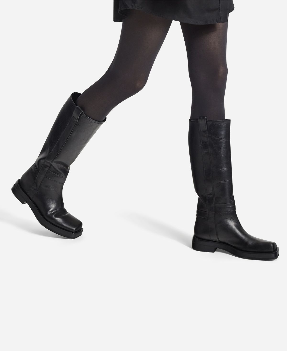 Agl Stivale texano Nero RINA BOOT Sconto