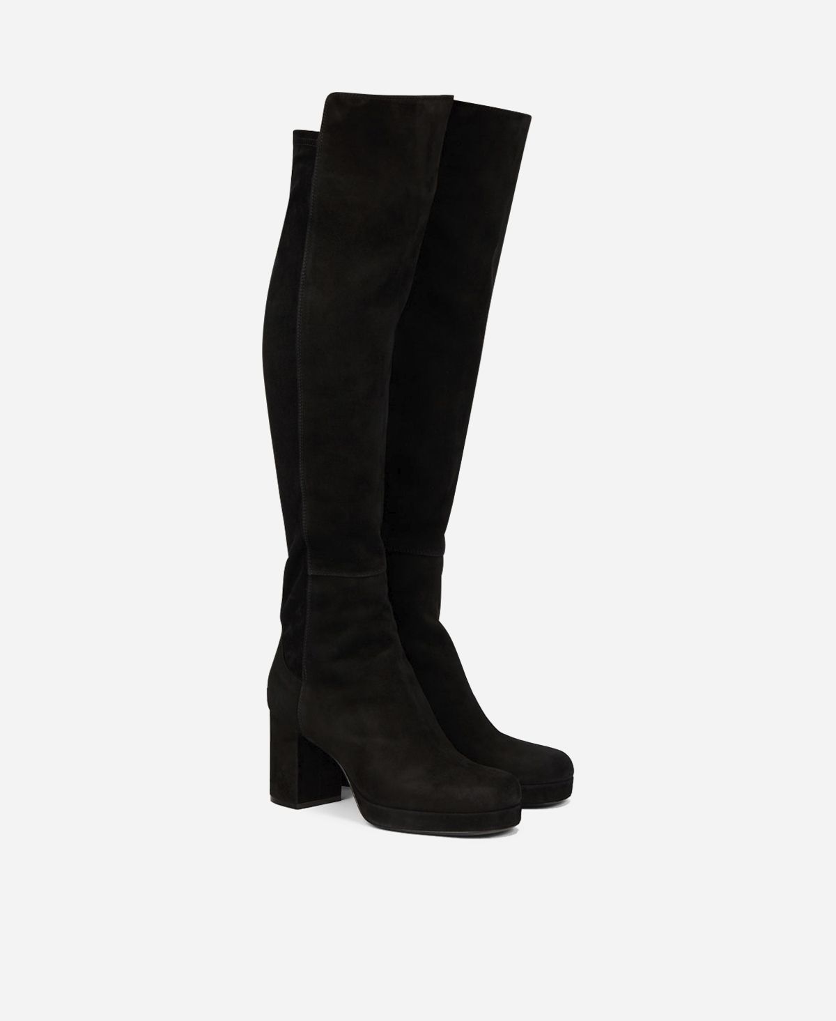 Agl Stivale in velour Nero BETTY HIGH Hotsell