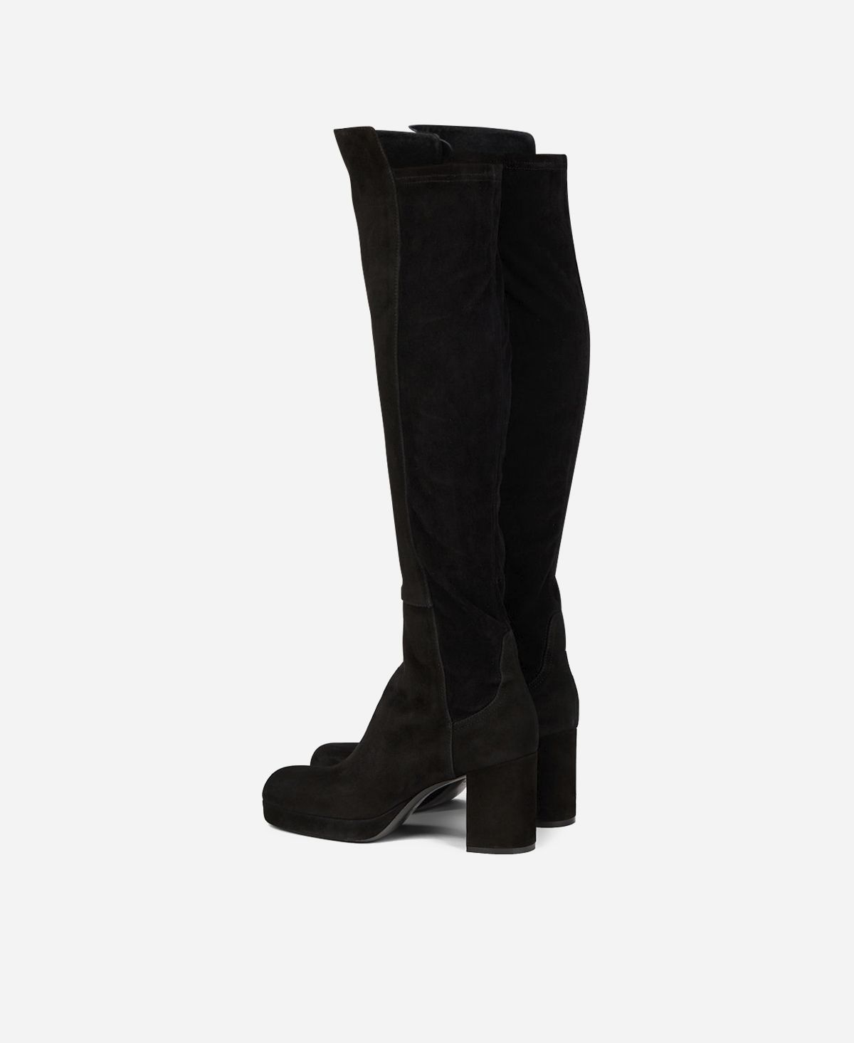 Agl Stivale in velour Nero BETTY HIGH Hotsell