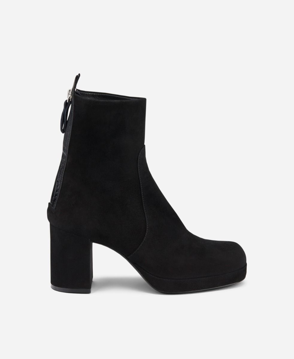 Agl Stivaletto in velour Nero BETTY