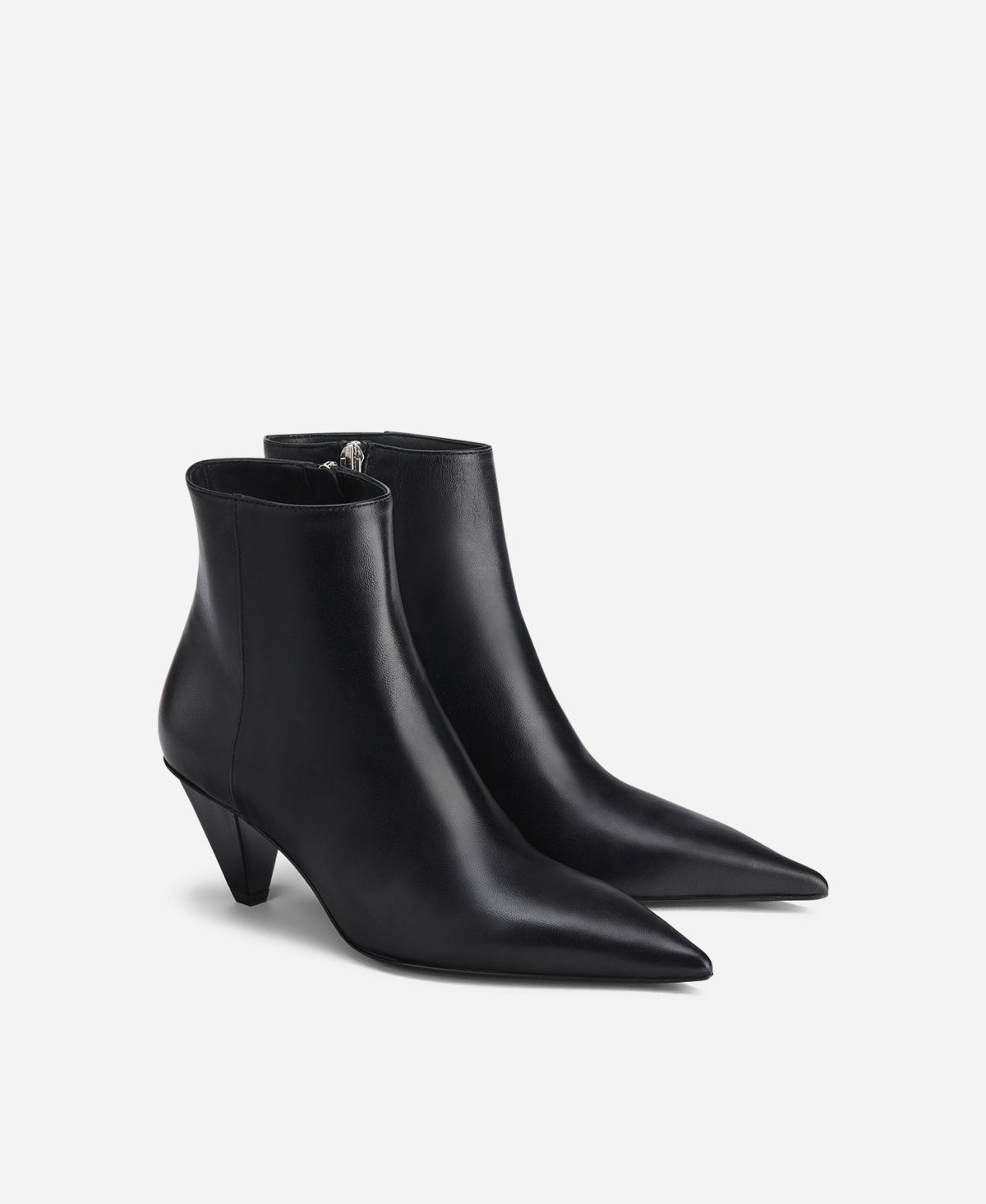Agl Stivaletto in pelle Nero KNIFE BOOTIE Saldi Di Fabbrica