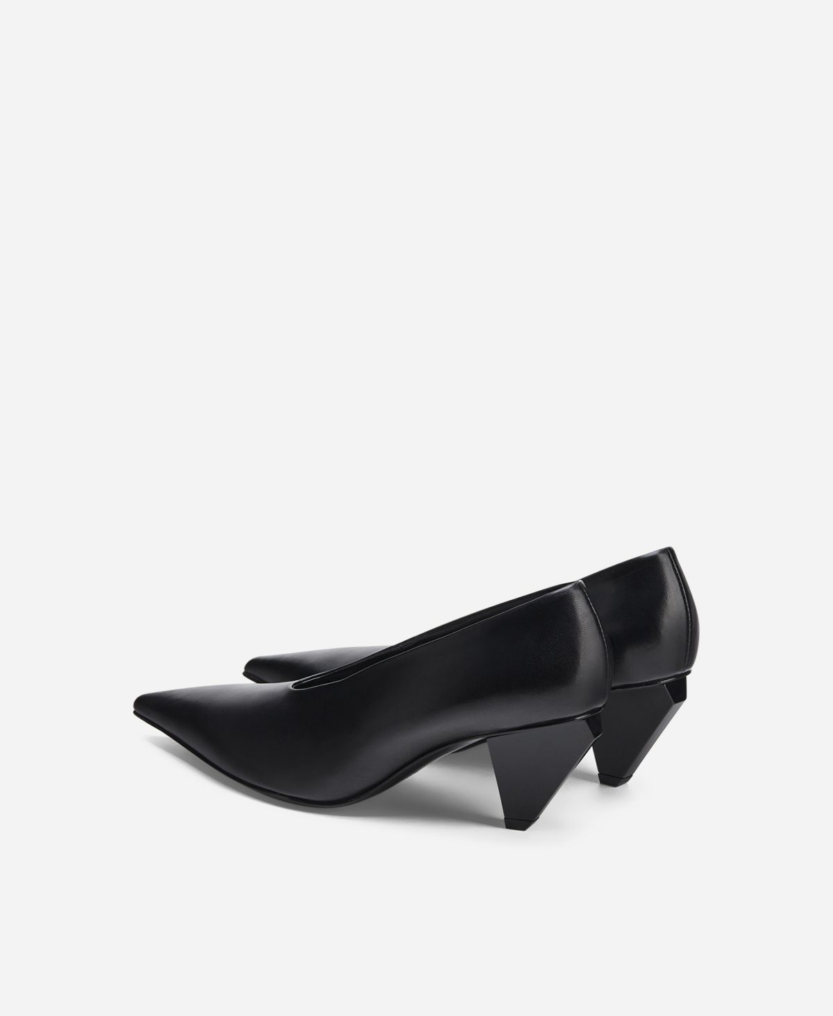 Agl Décolleté in pelle Nero KNIFE PUMP I Più Venduti