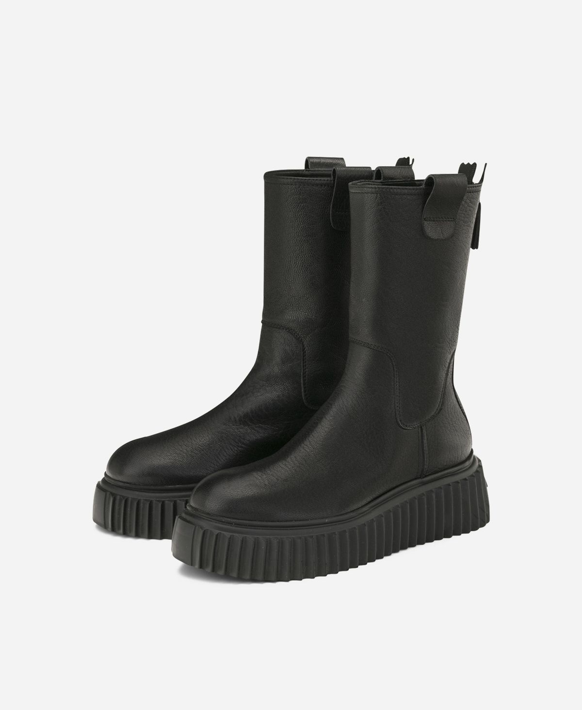 Agl Stivale in pelle Nero MILAGROS Moda