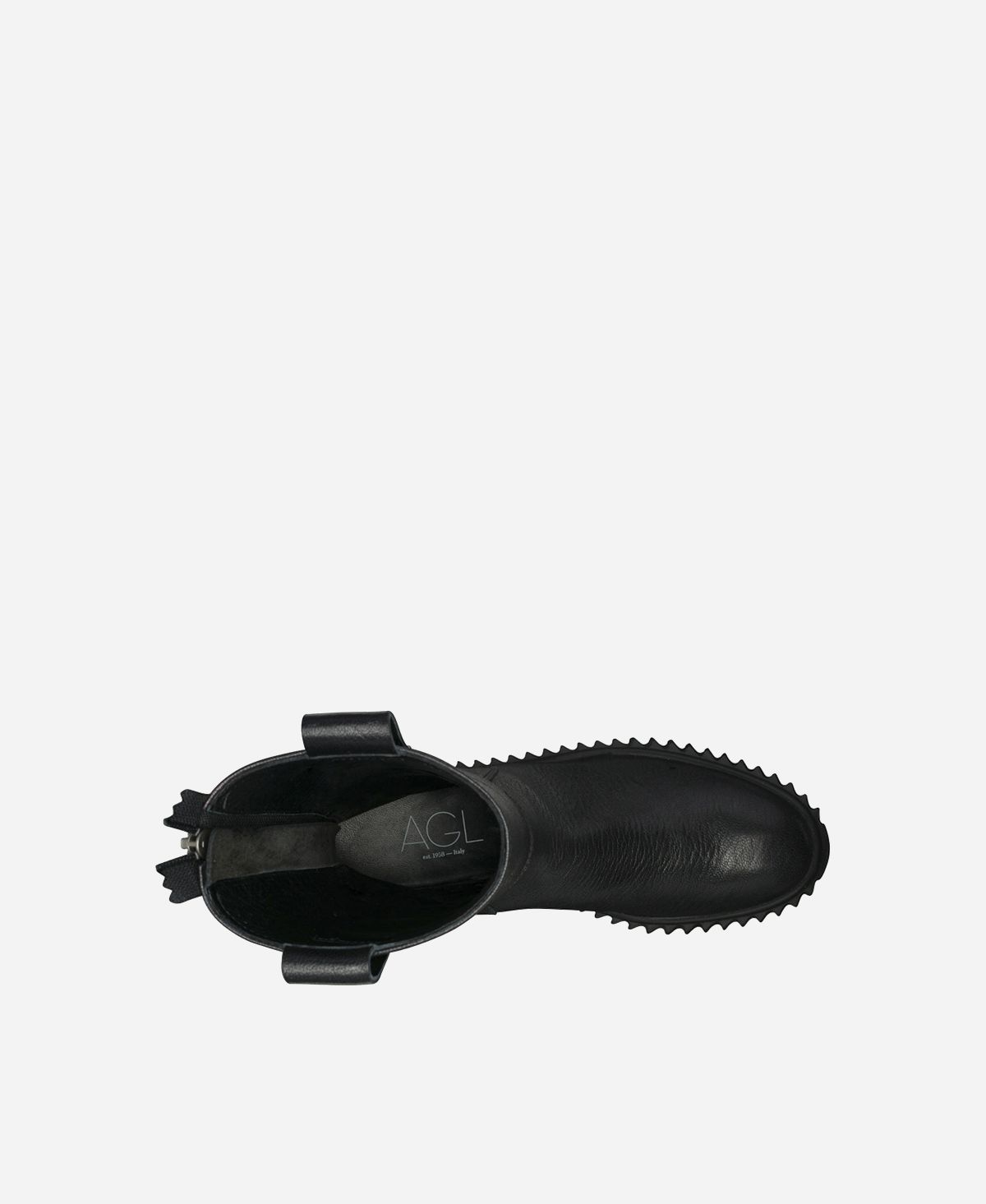 Agl Stivale in pelle Nero MILAGROS Moda