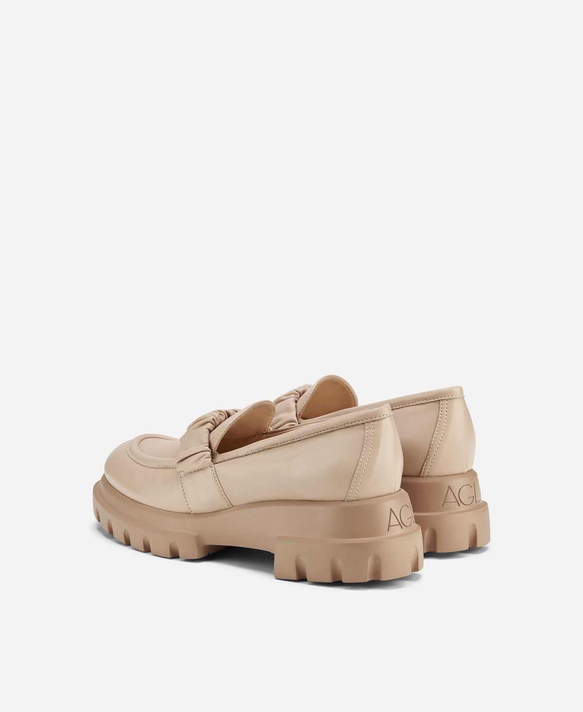 Agl Mocassino con rouche Beige CELESTE Promozione
