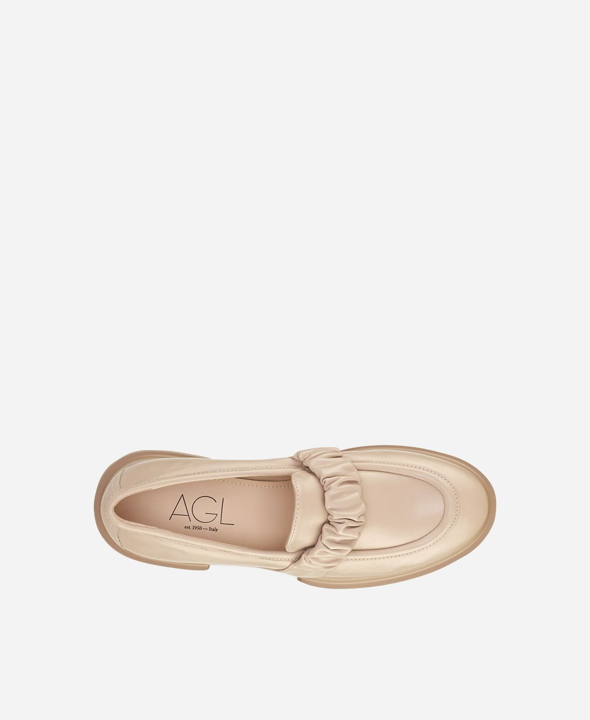Agl Mocassino con rouche Beige CELESTE Promozione