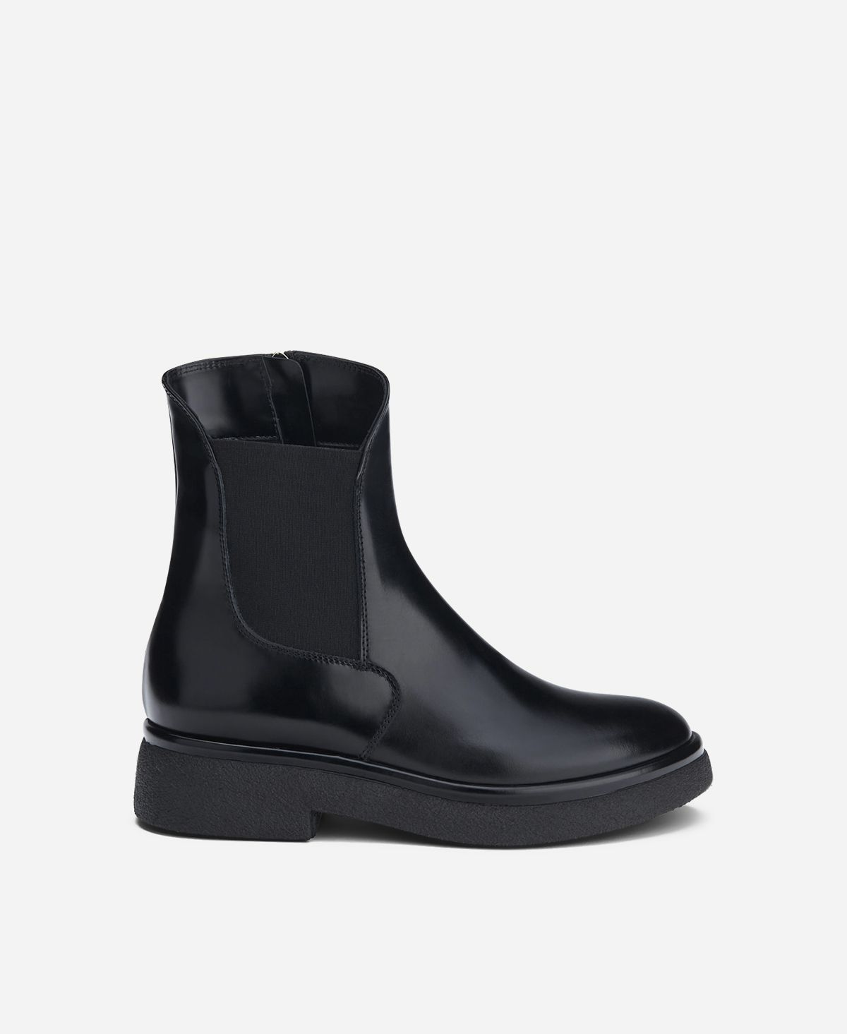 Agl Stivaletto con zip ed elastico Nero ALISON R BEAT Pezzi Unici